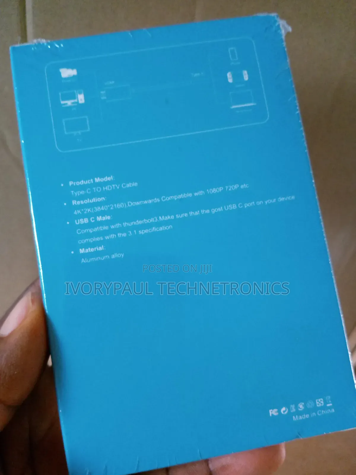 Type C to Hdmi Cable