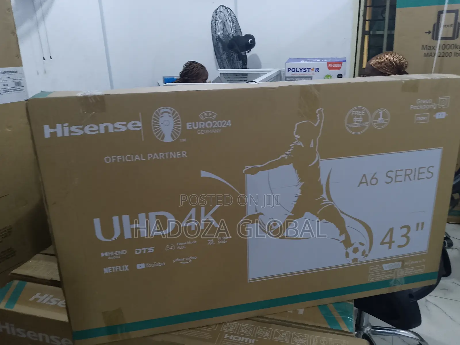 43" Hisense 4k Smart Android Tv