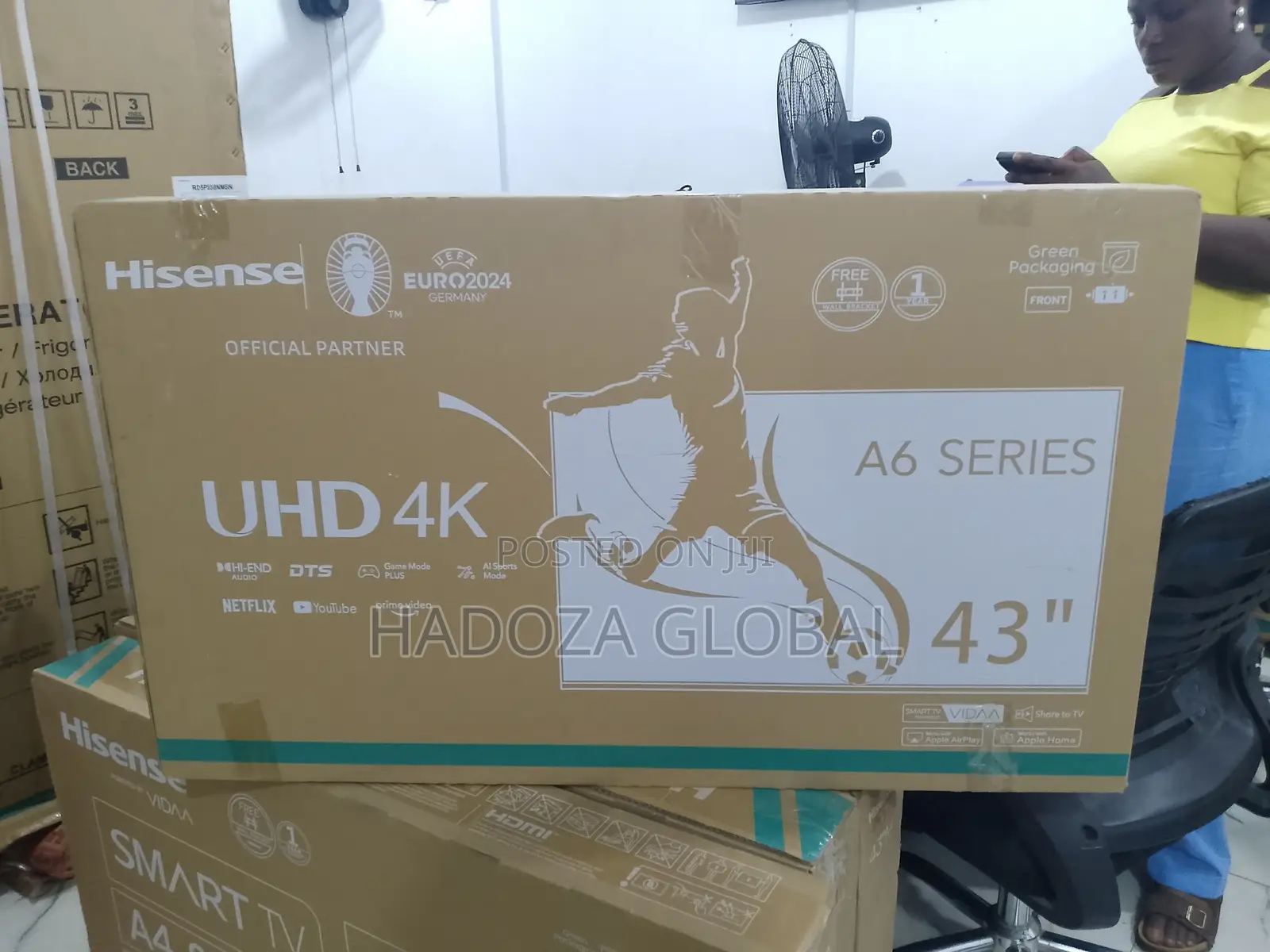 Hisense 43 Inch Android Tv - Ultra Hd 4k