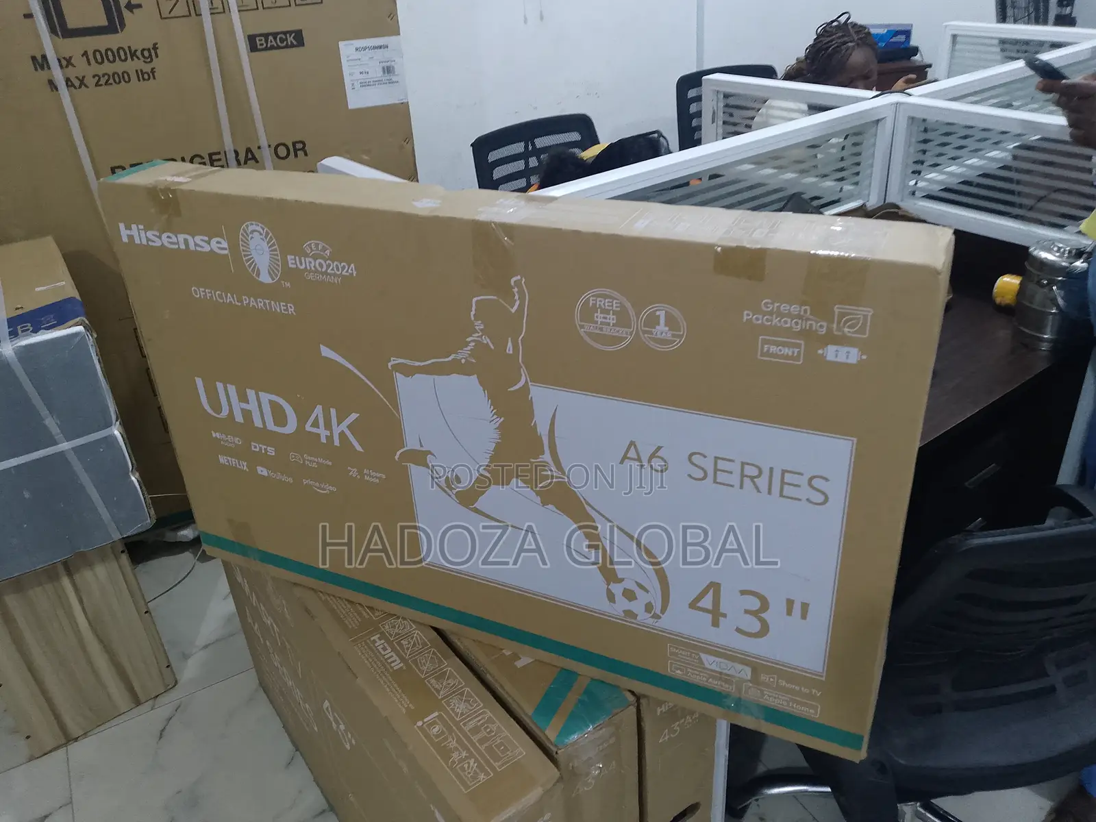New Hisense 4k Android Smart Tv - 43"