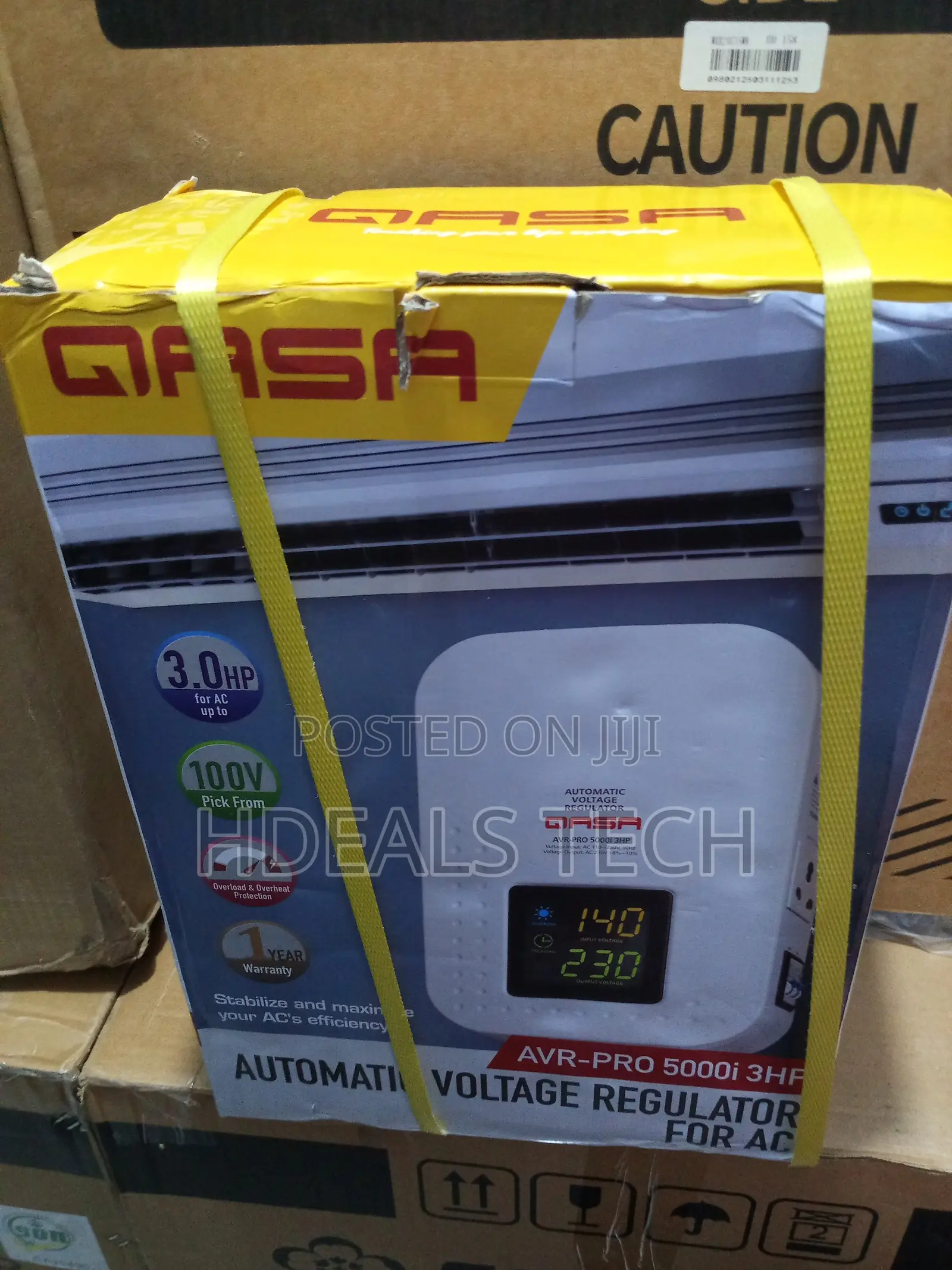 Qasa Avr-Pro 5000 (3hp) Wall Mount Voltage Regulator