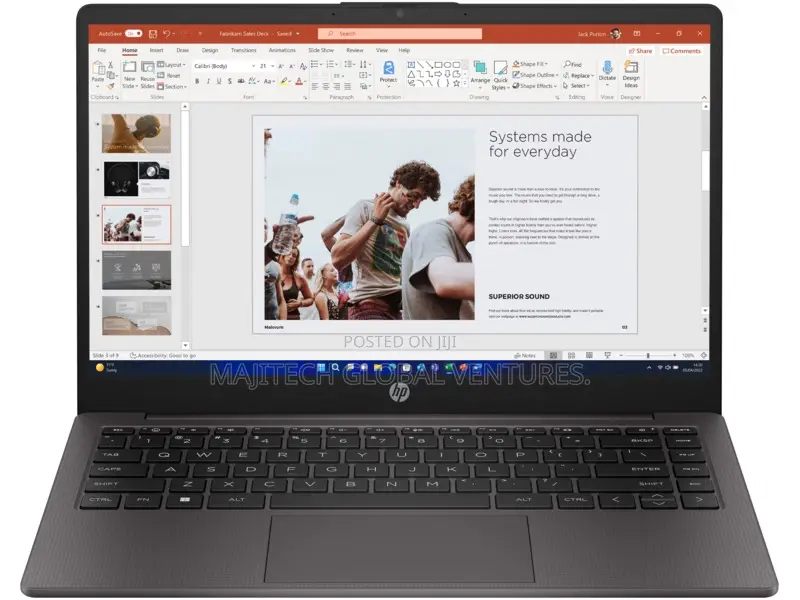 New Laptop HP 240 8GB Intel Core I5 SSD 512GB
