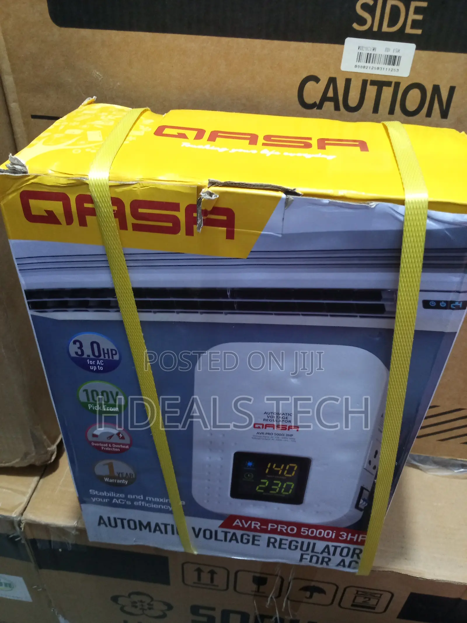 Qasa 3hp Avr-Pro 5000 – Wall Mount Voltage Stabilizer