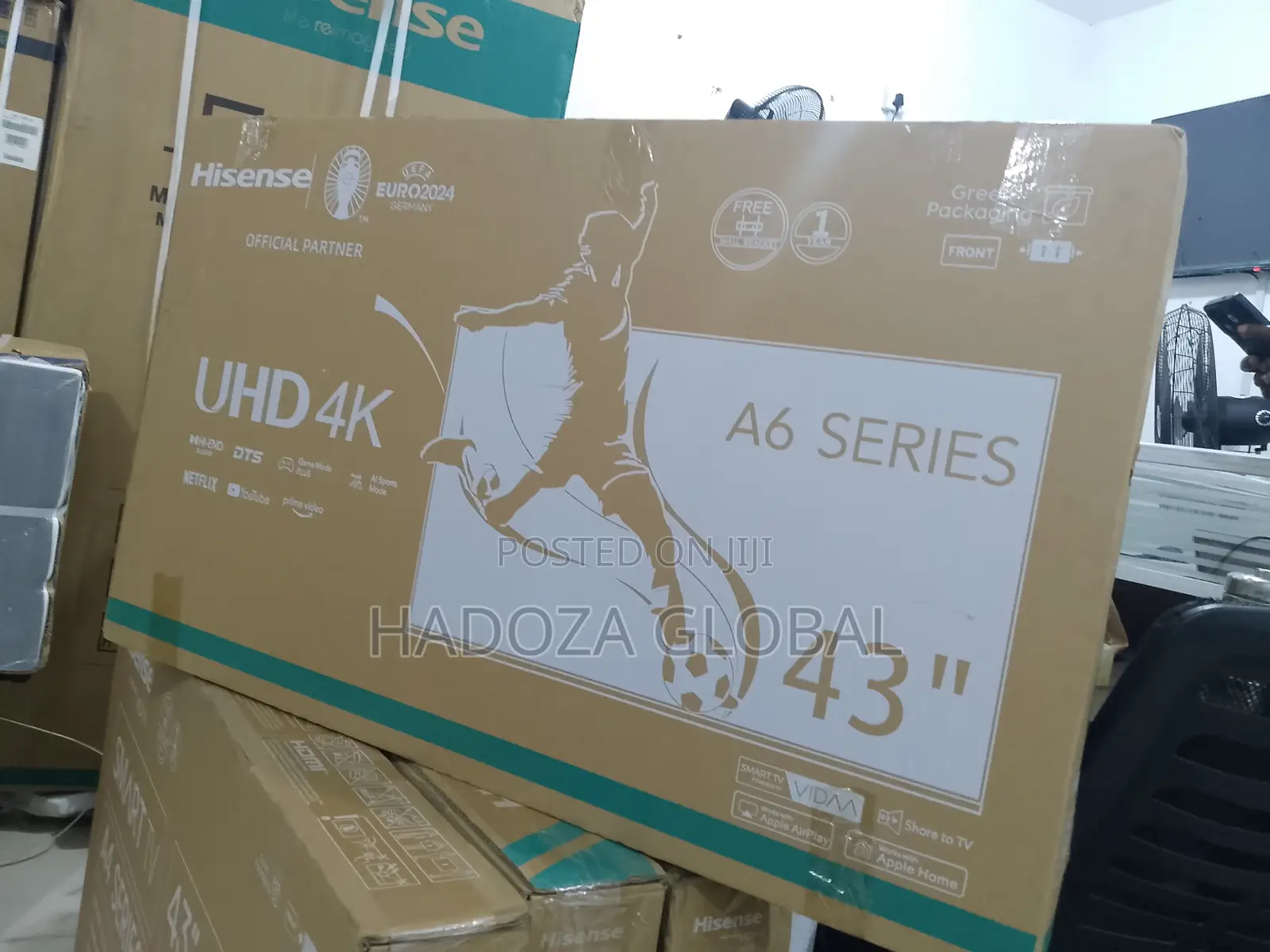 43" Hisense A6 Android Tv - Smart & Sleek