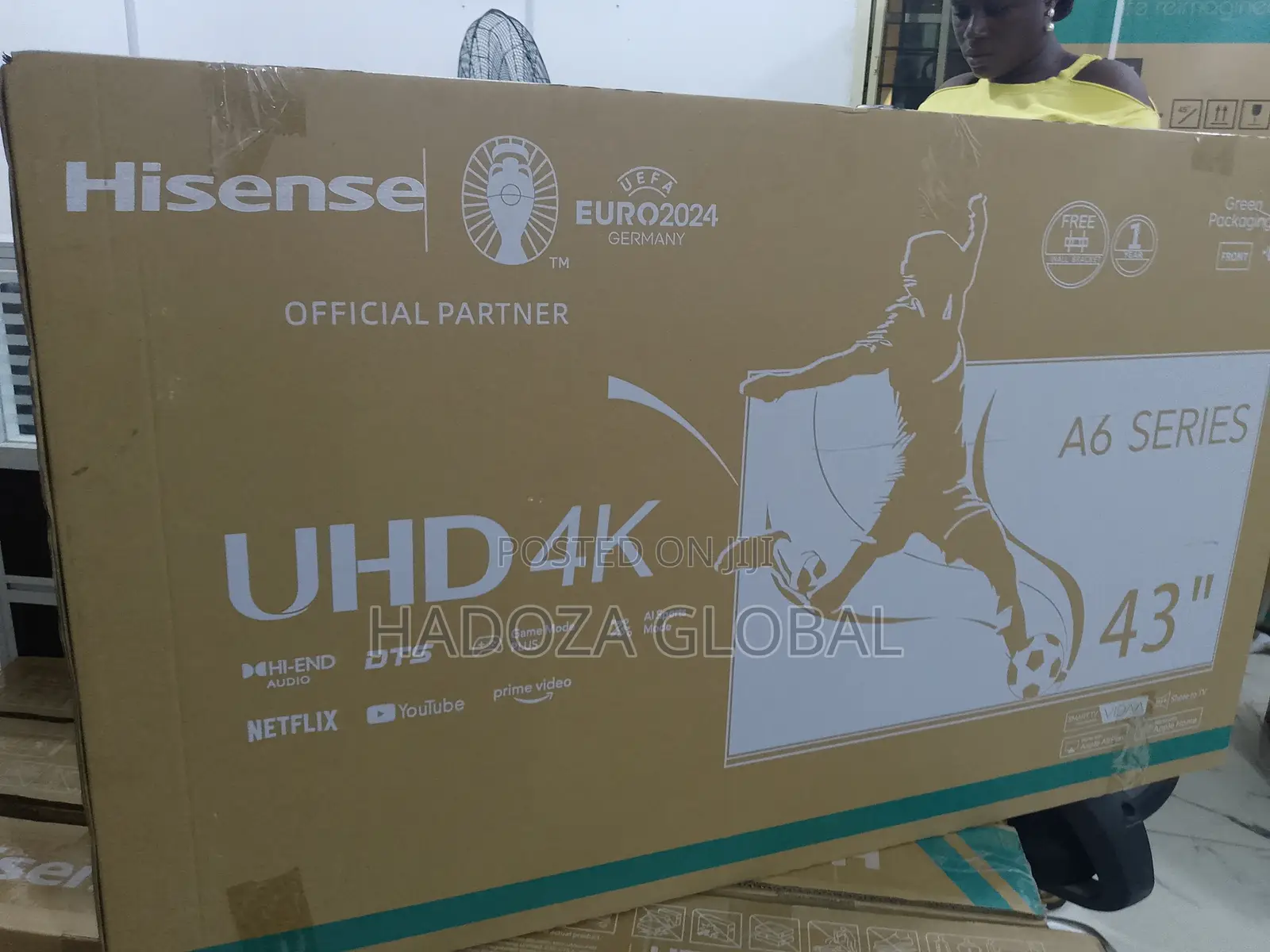 Hisense A6 43" Uhd Android Television