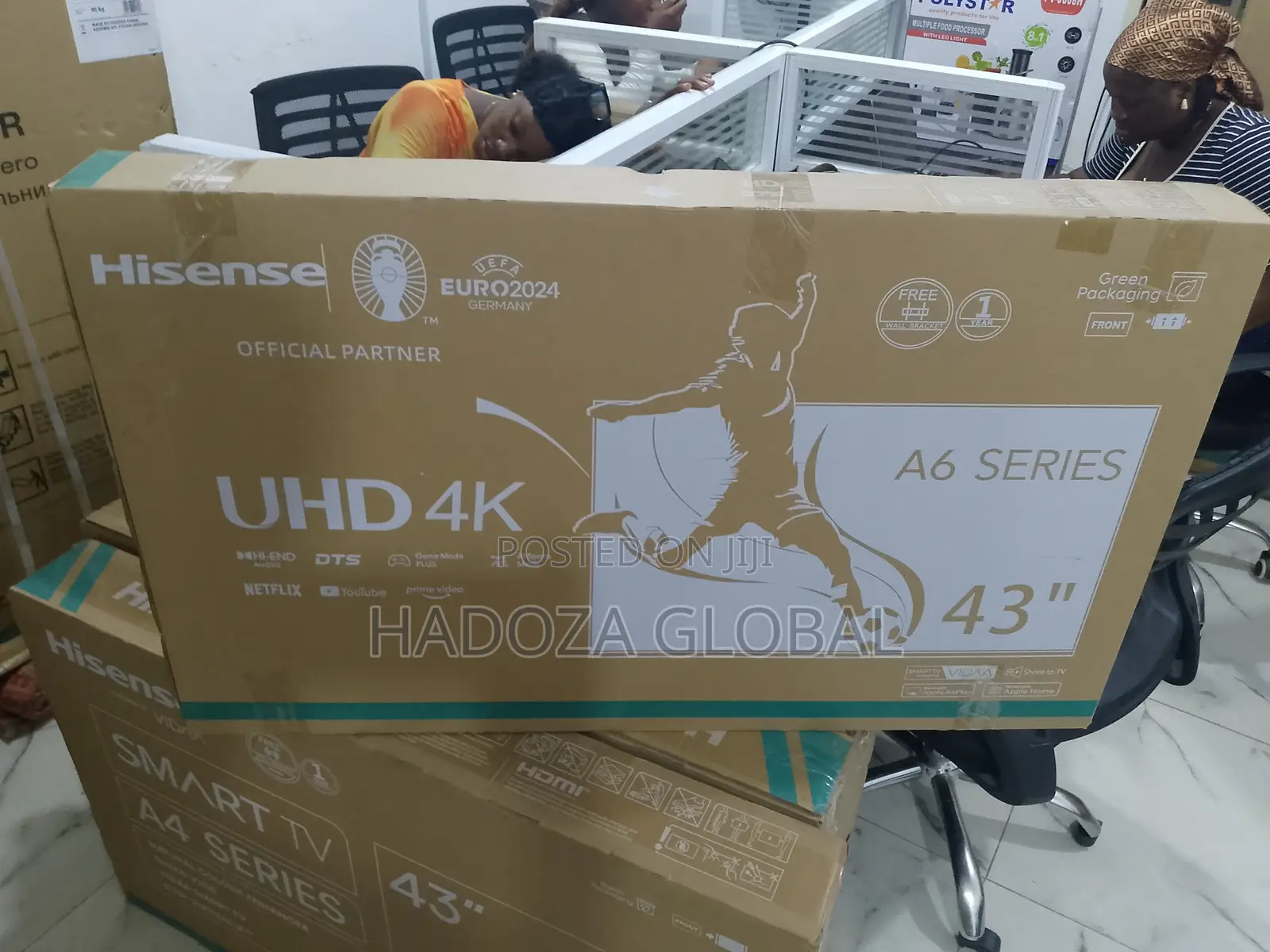 Hisense A6 43" - Smart Tv With 4k Uhd Display