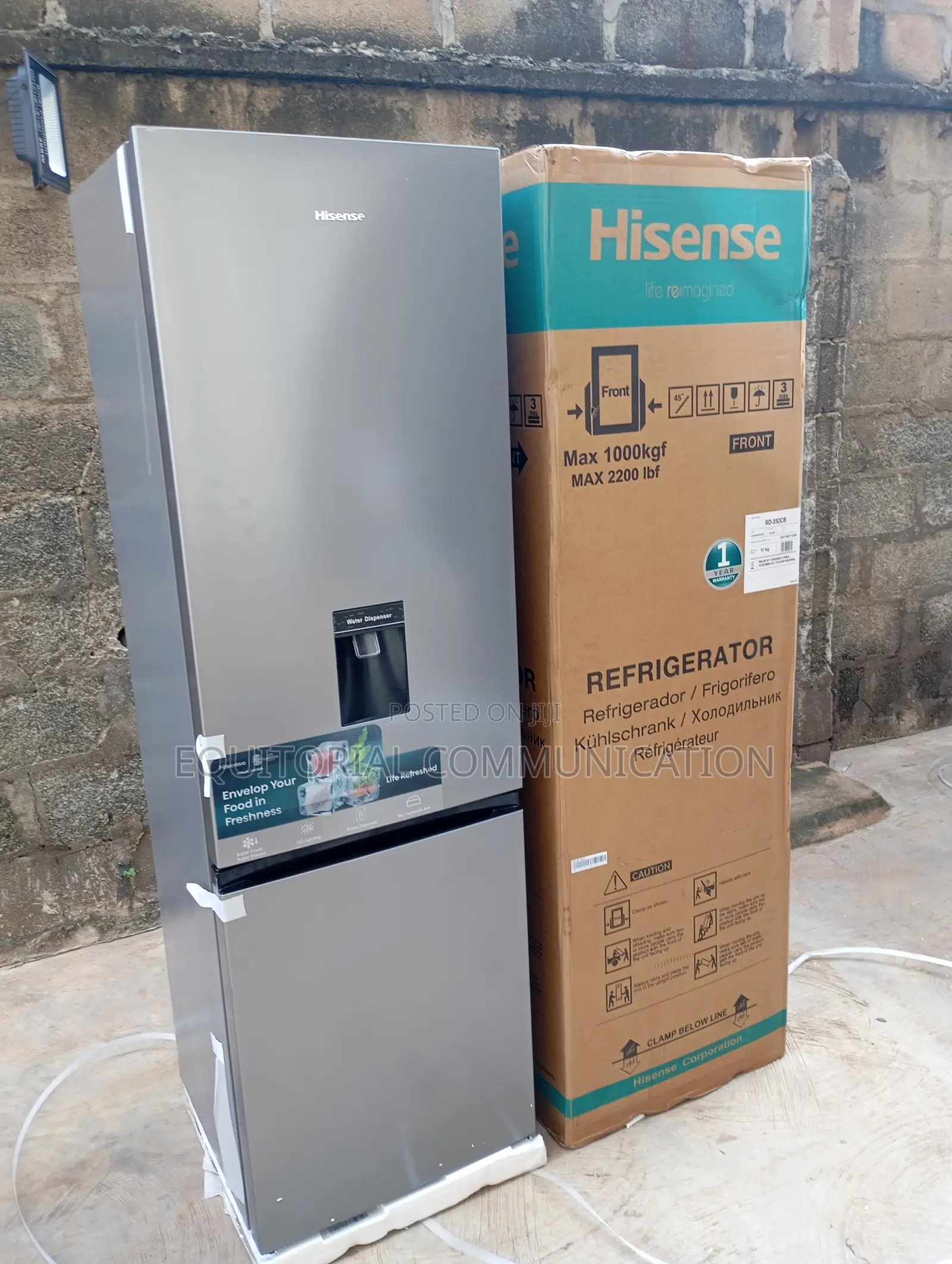 Hisense 264l Refrigerator – Mechanical Temperature Control