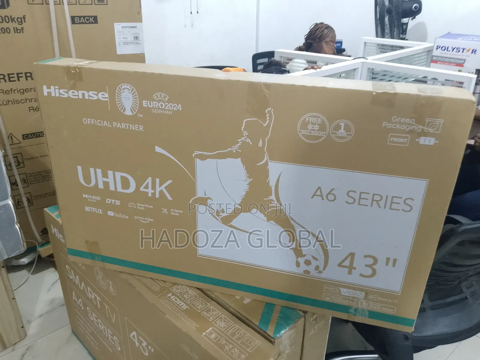 4k Uhd Tv - Hisense A6 Series 43 Inch