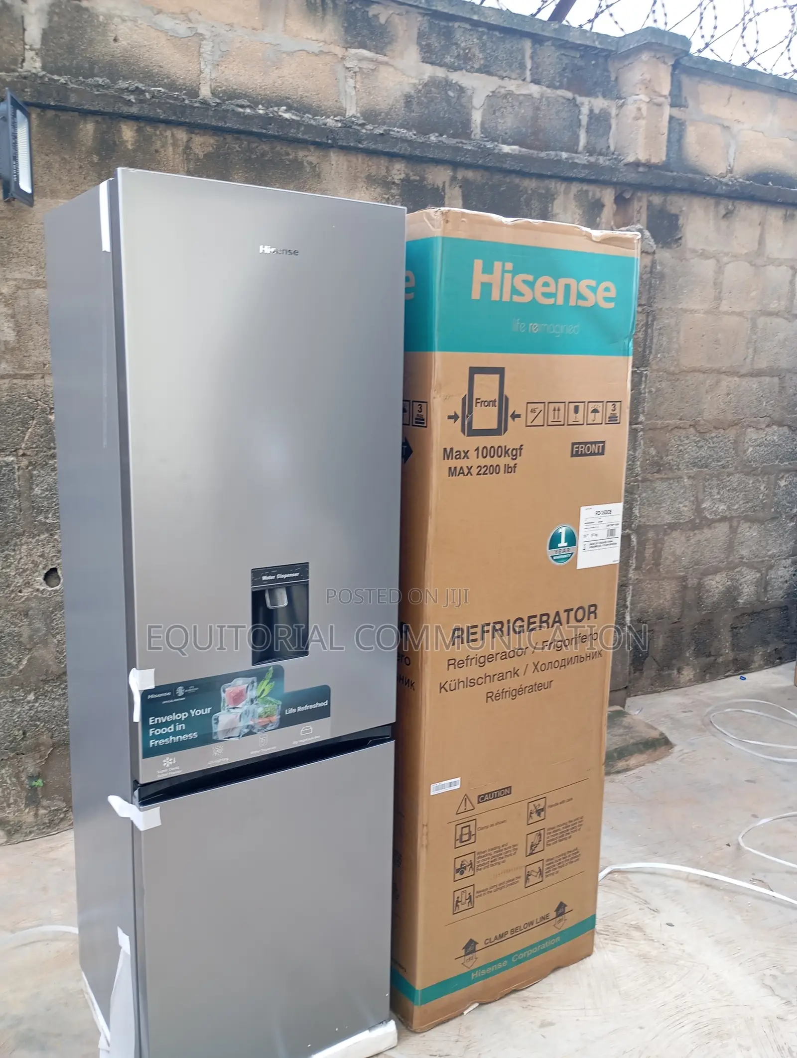 Hisense 264l Refrigerator With R600a Refrigerant