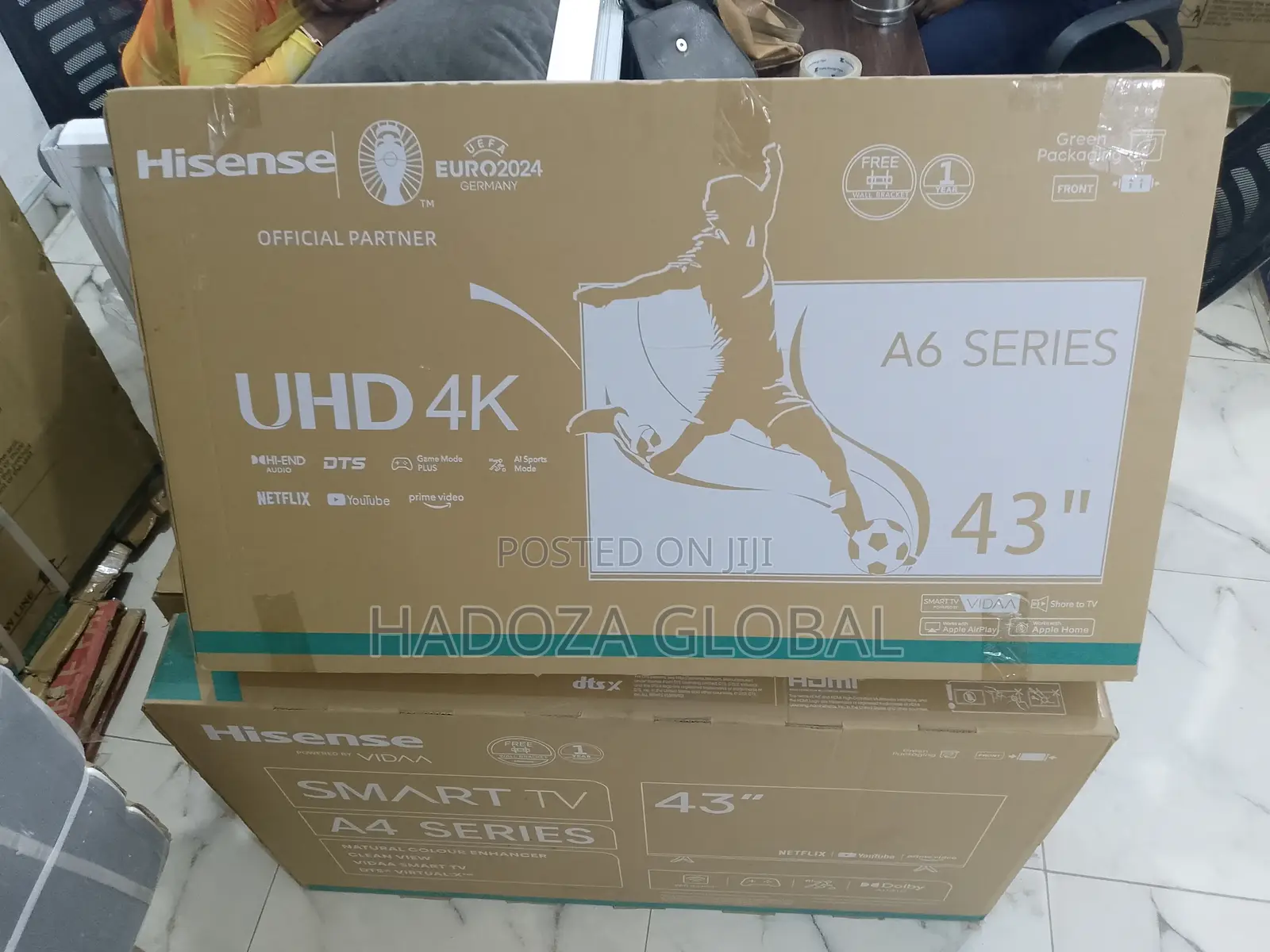 High Quality Hisense Smart Android Tv - Uhd 43"