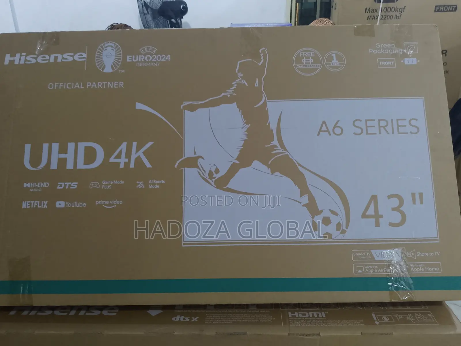 Hisense A6 Series Smart Uhd Television - 43 Inch Android