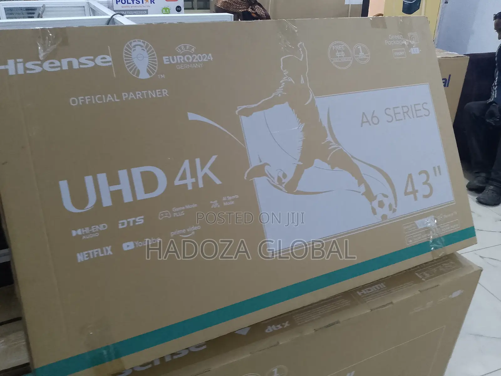 Hisense A6 Series Smart Uhd Television - 43 Inch Android