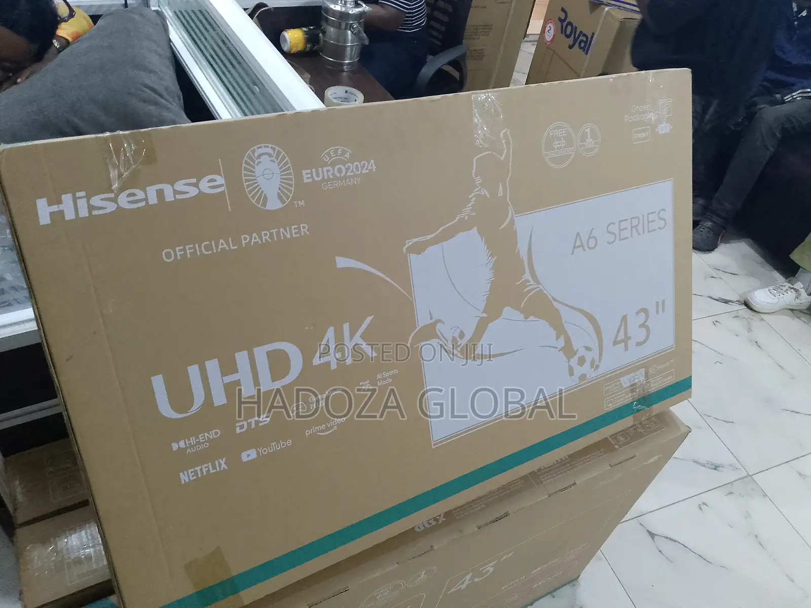 A6 Series - Hisense Smart Android Tv Uhd - 43"