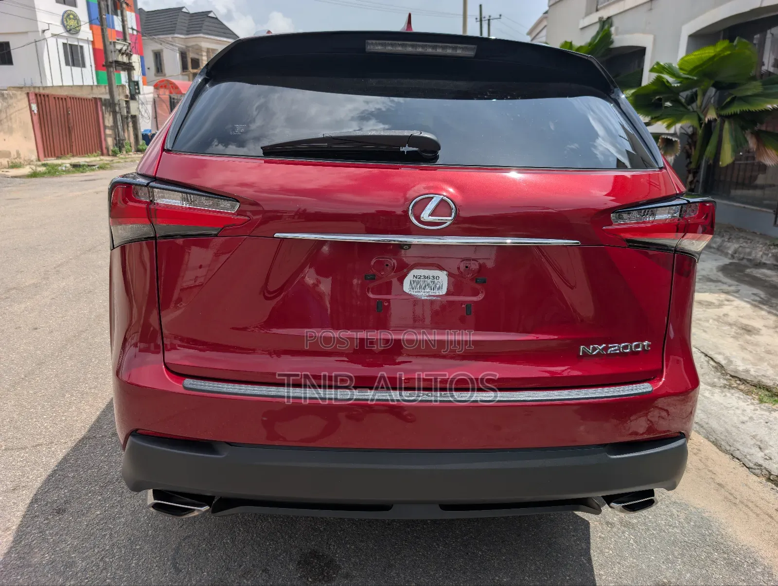Lexus NX 200t FWD 2017 Red