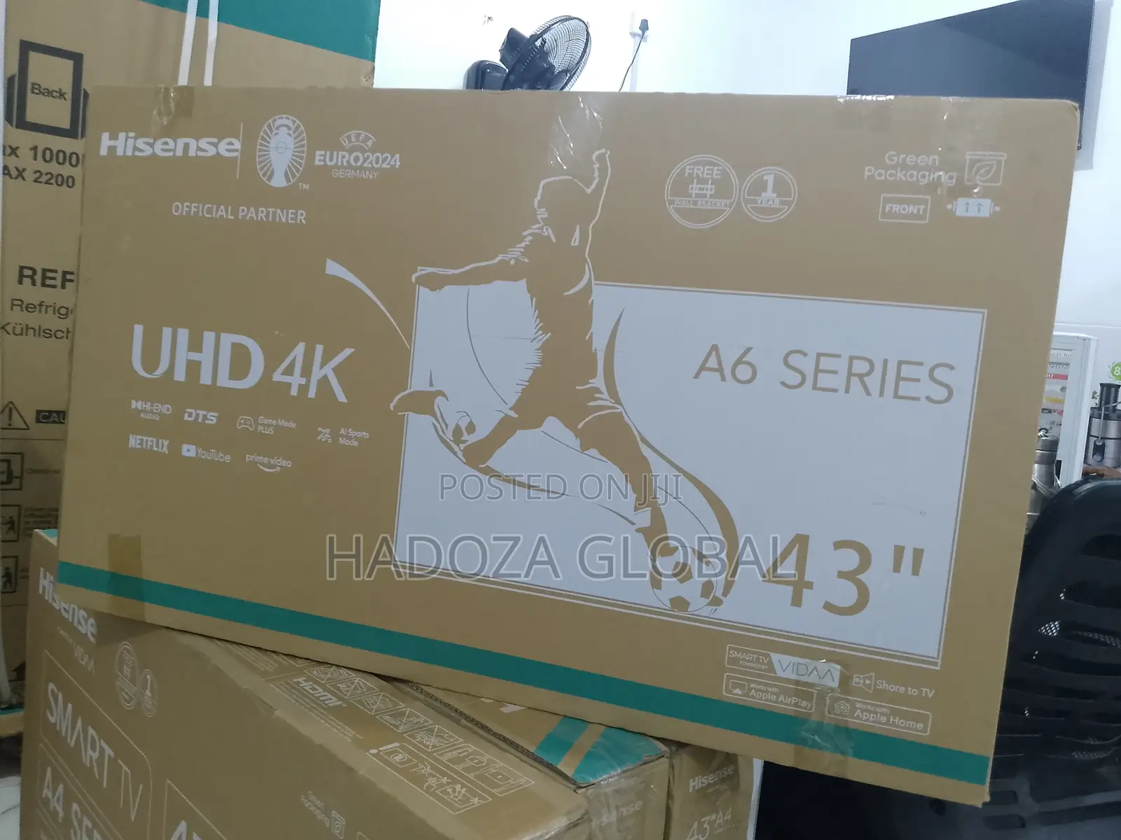 Hisense Uhd Smart Android Tv - 43 Inch - A6 Series