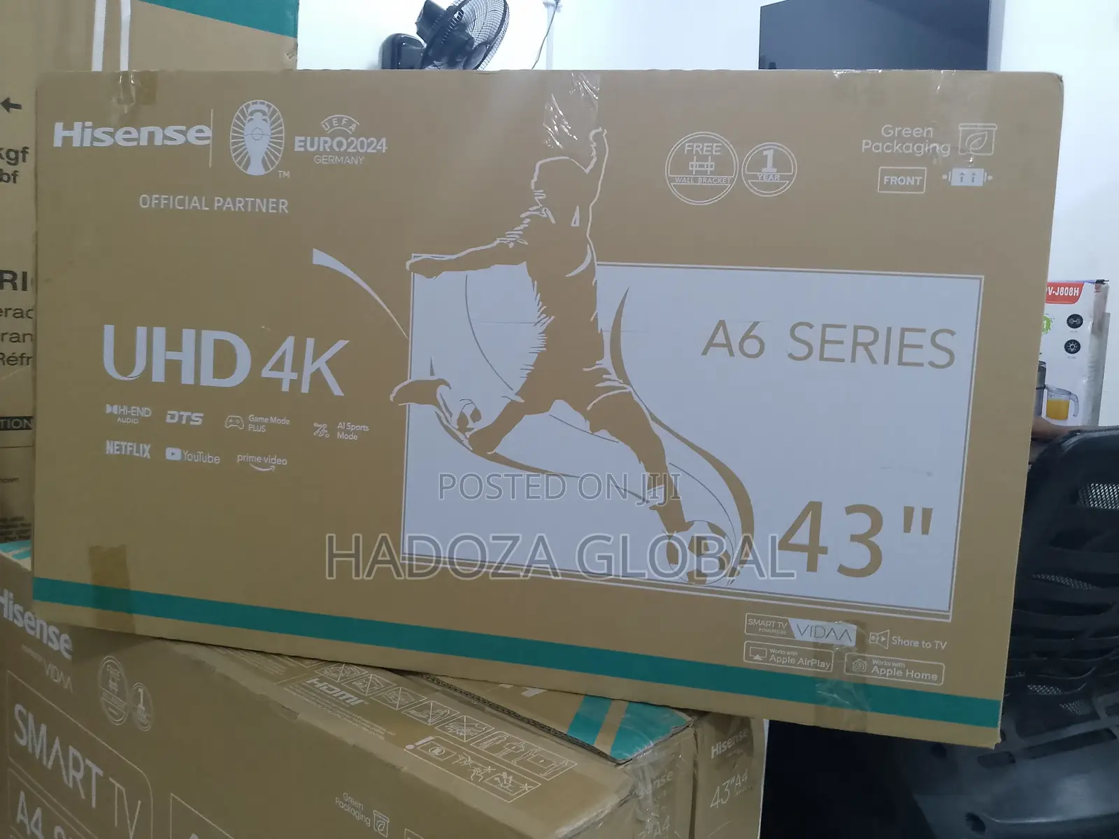 Hisense Uhd Smart Android Tv - 43 Inch - A6 Series