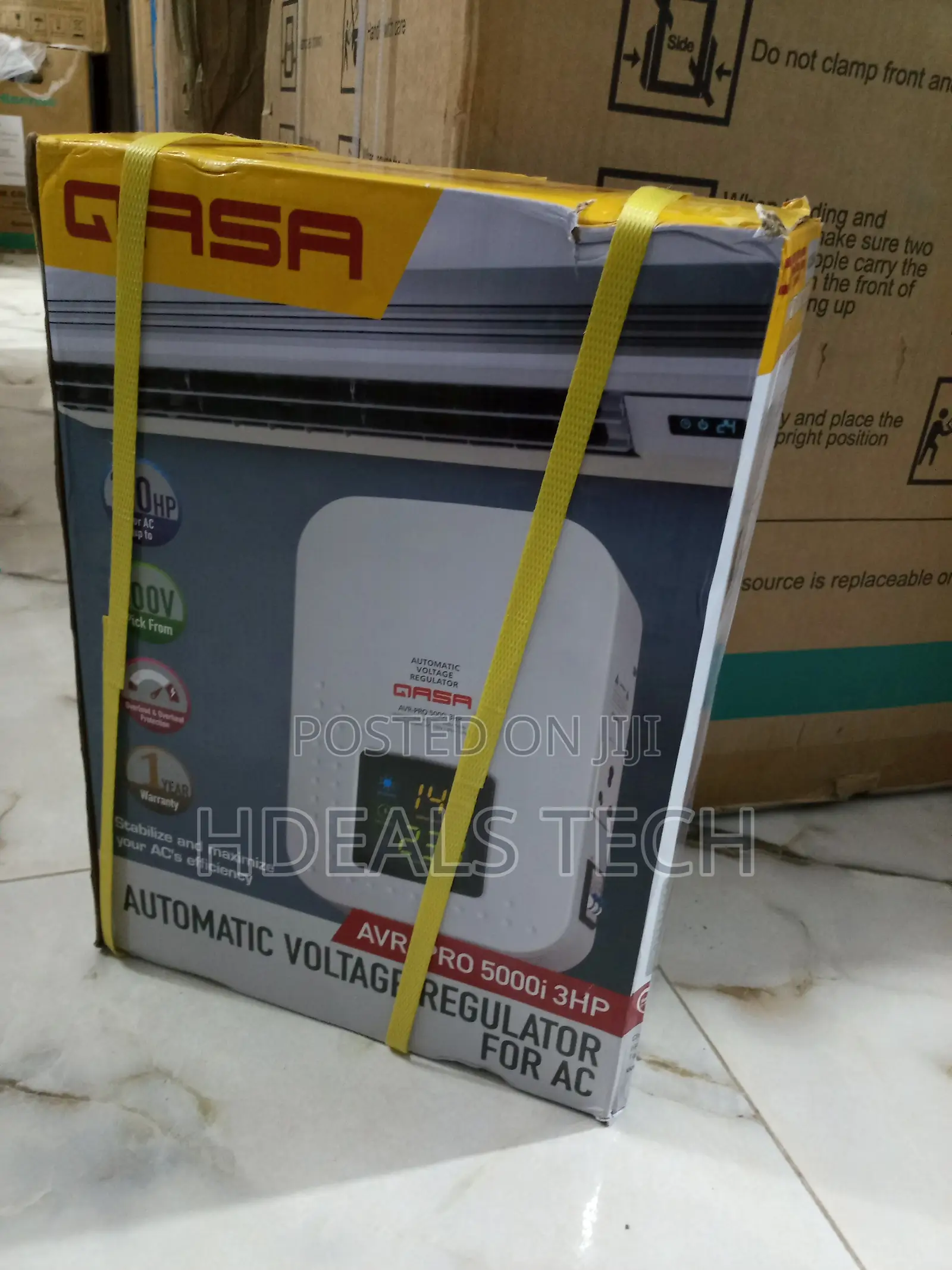 Qasa 3hp Wall Mount Avr–Best for Air Conditioners Fridges