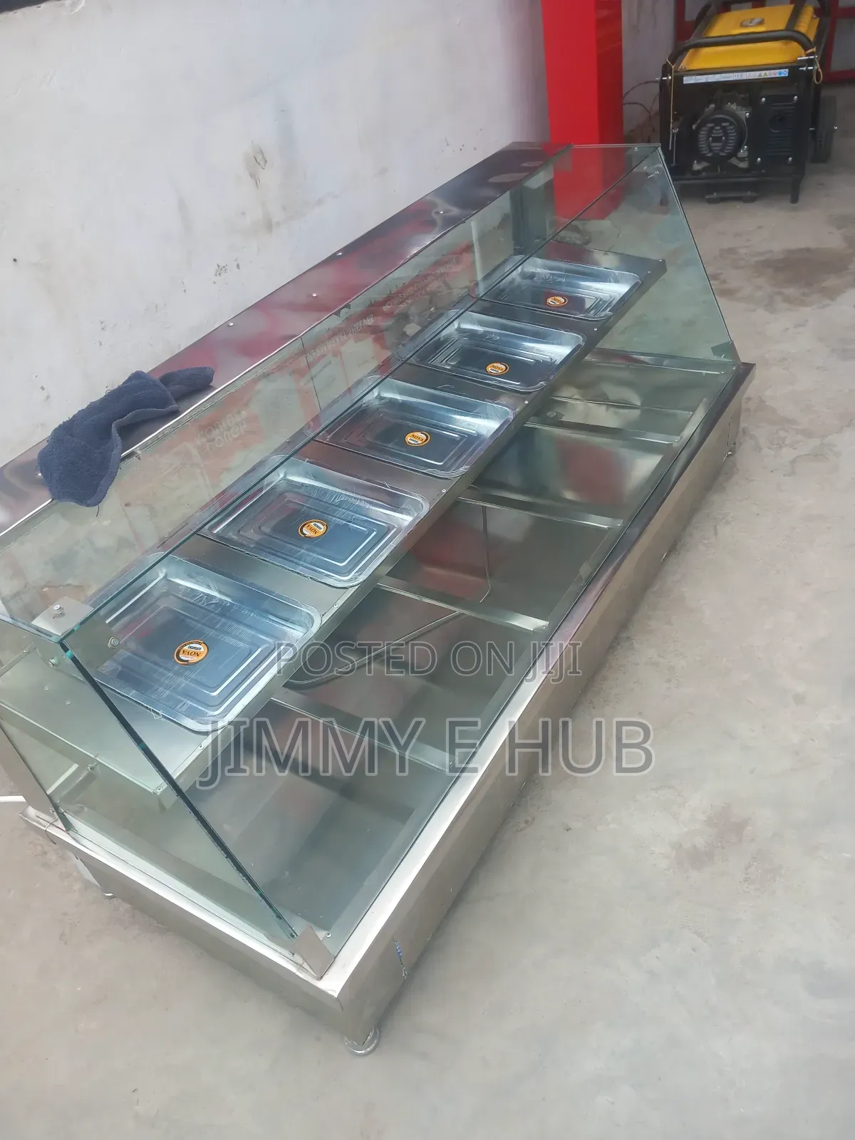 5-Plate Stainless Steel Food Warmer - Locally Made and Solid