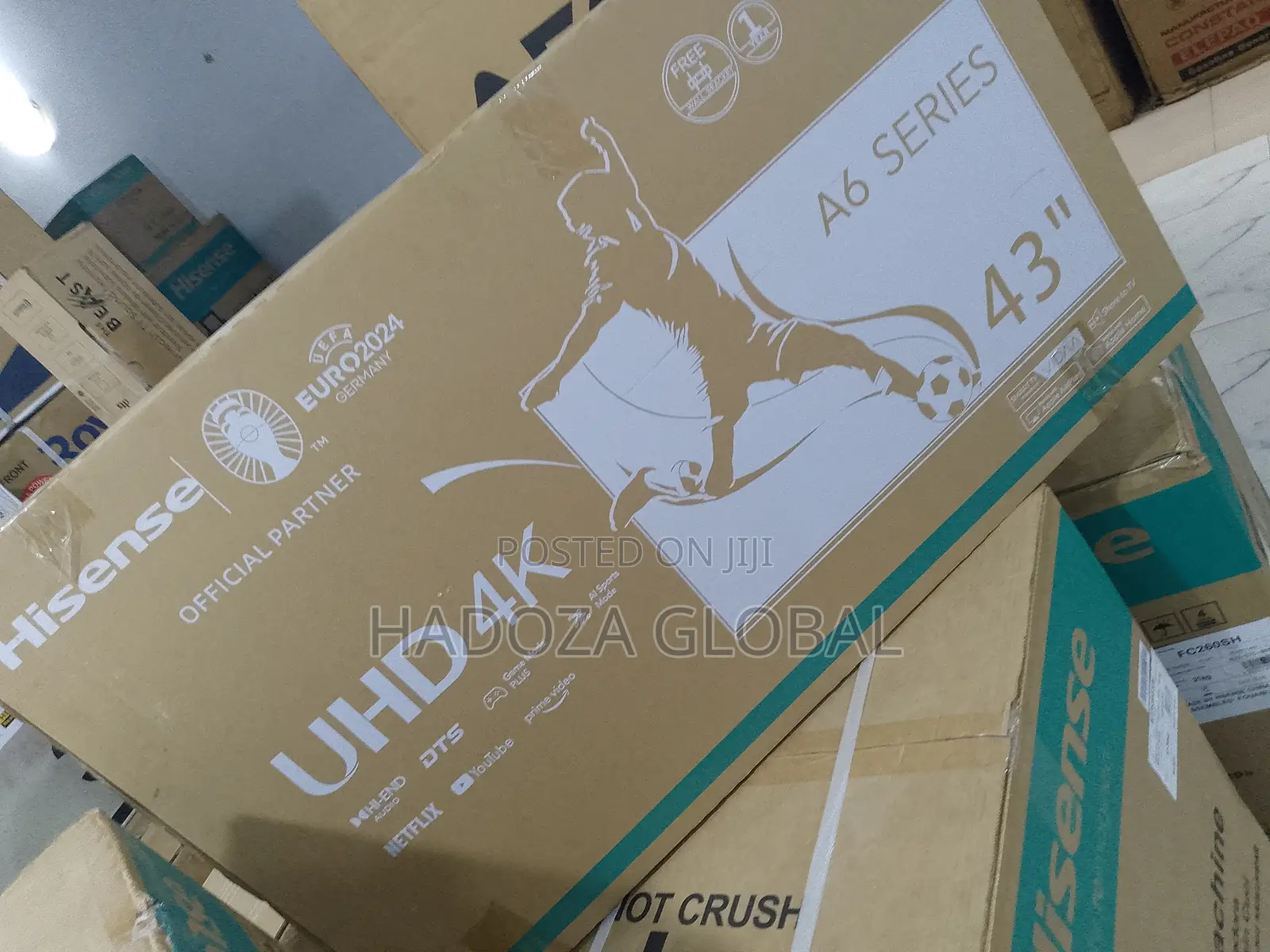 Latest Smart Ultra Hd Hisense Television - A6 Series - 43"