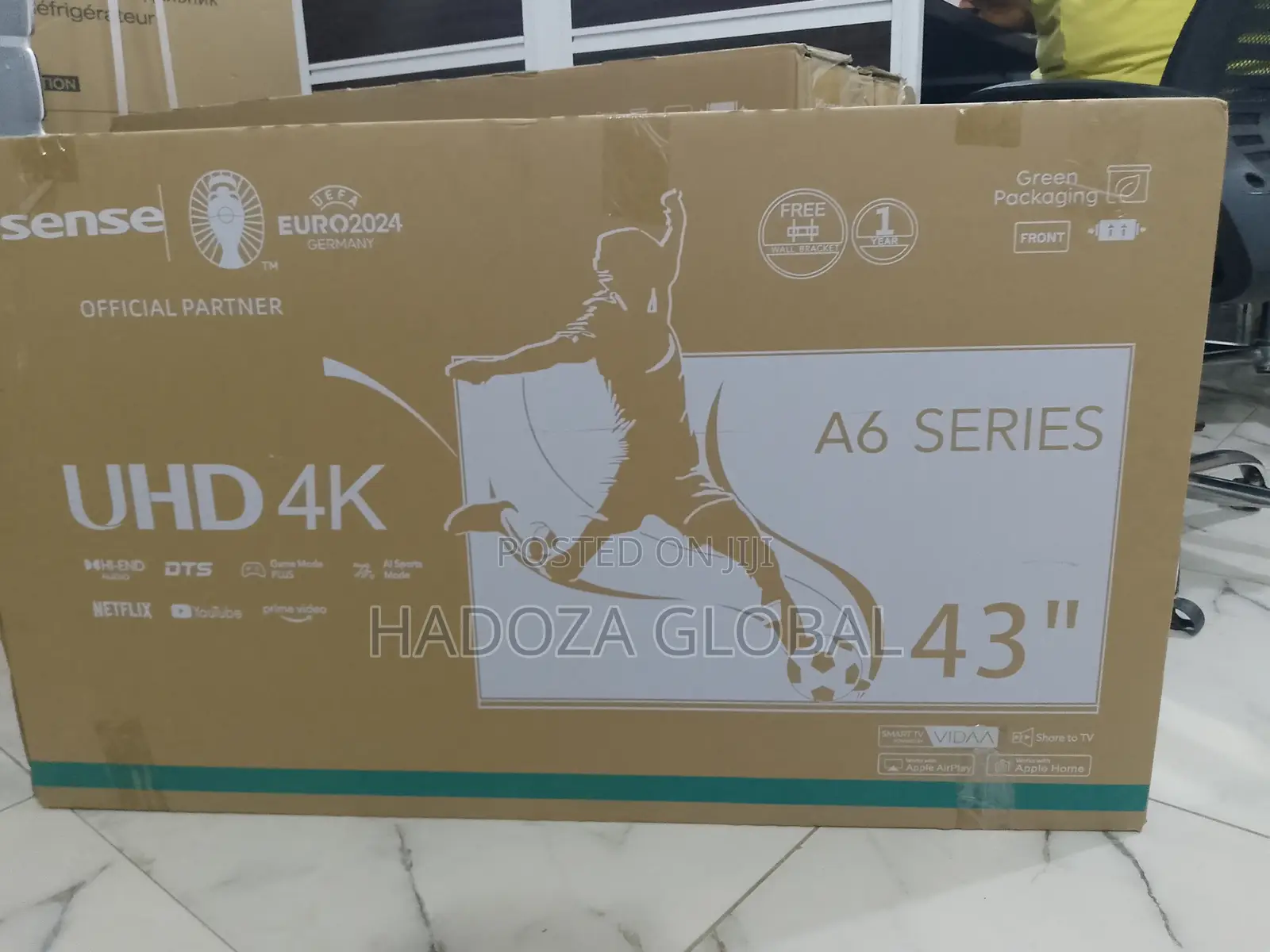 43" Hisense A6 Series - Immersive Ultra Hd Android Tv