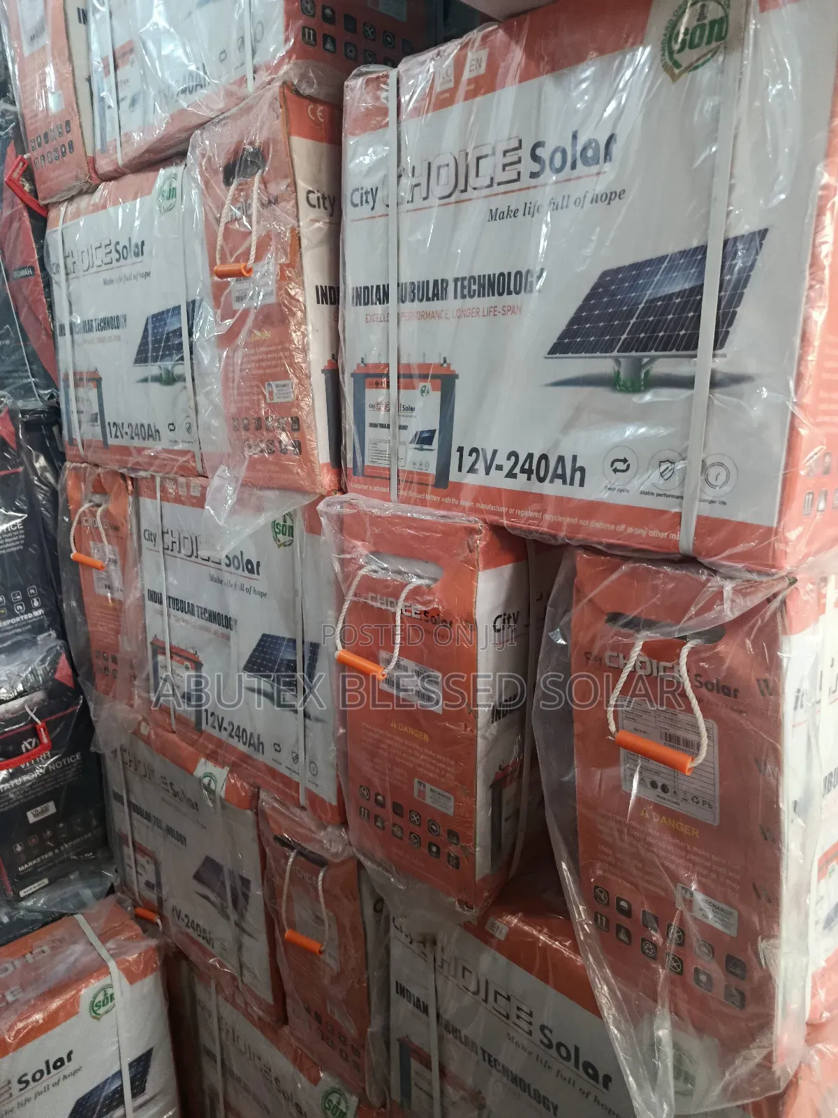 240ah 12v Chioce Tubular Battery Indian