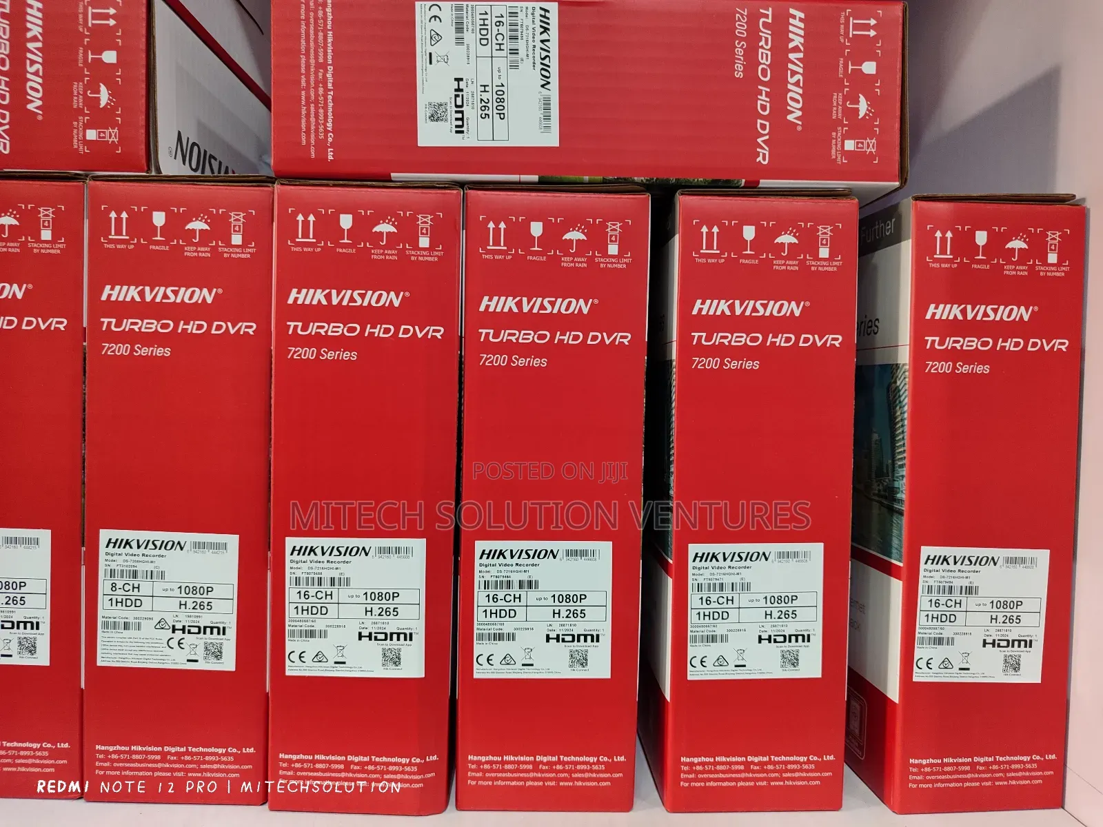 Hikvision Turbo Hd DVR 8 Channels 2mp