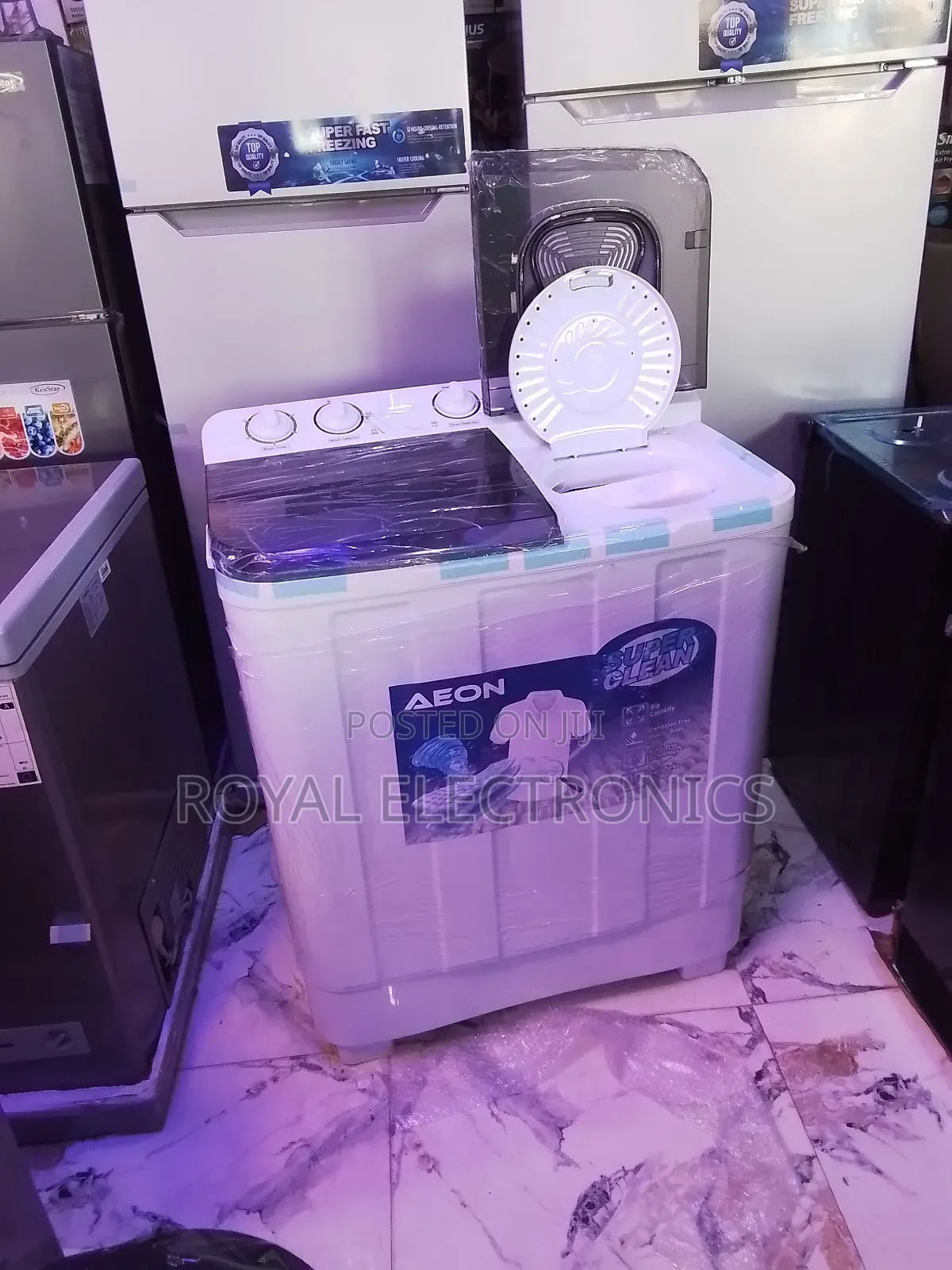 Aeon 11 Kg Top Loader, Twin Tub Washing Machine