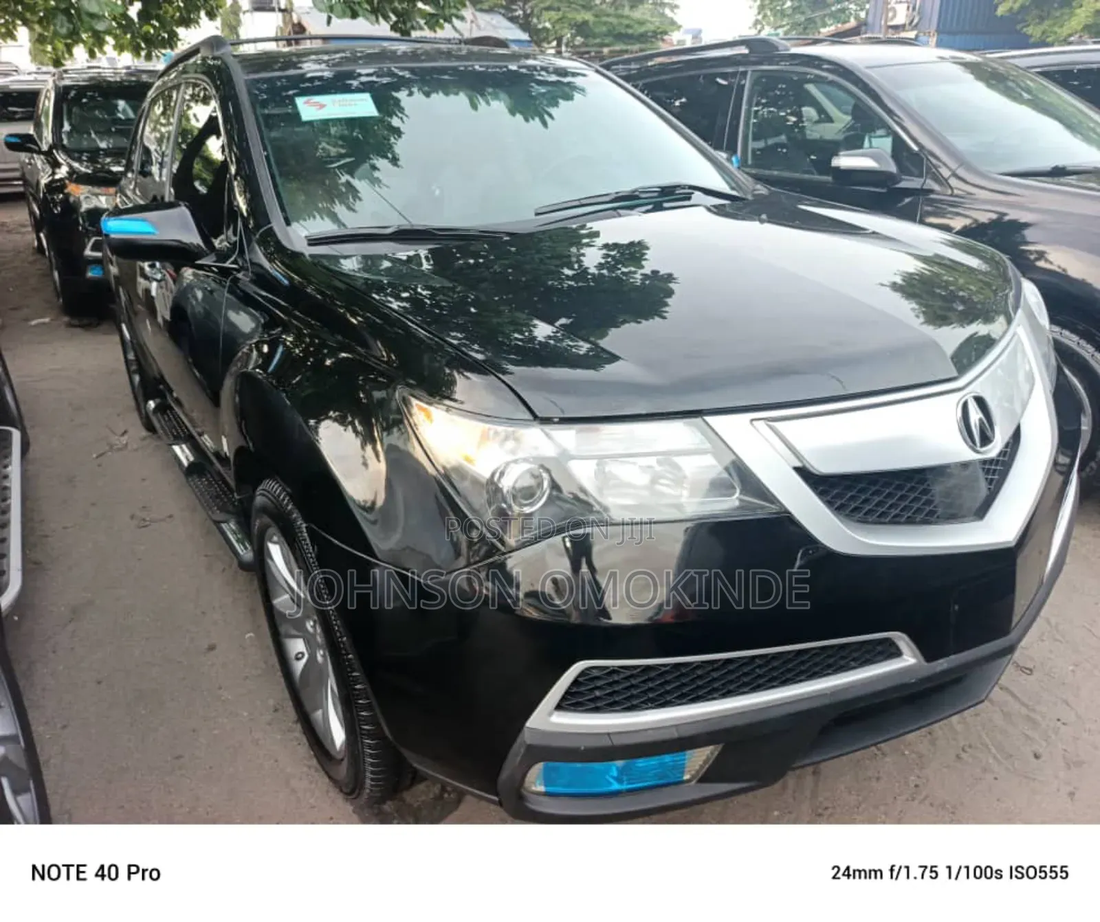 Acura MDX Advance Package SUV AWD (3.7L 6cyl 6A) 2012 Black