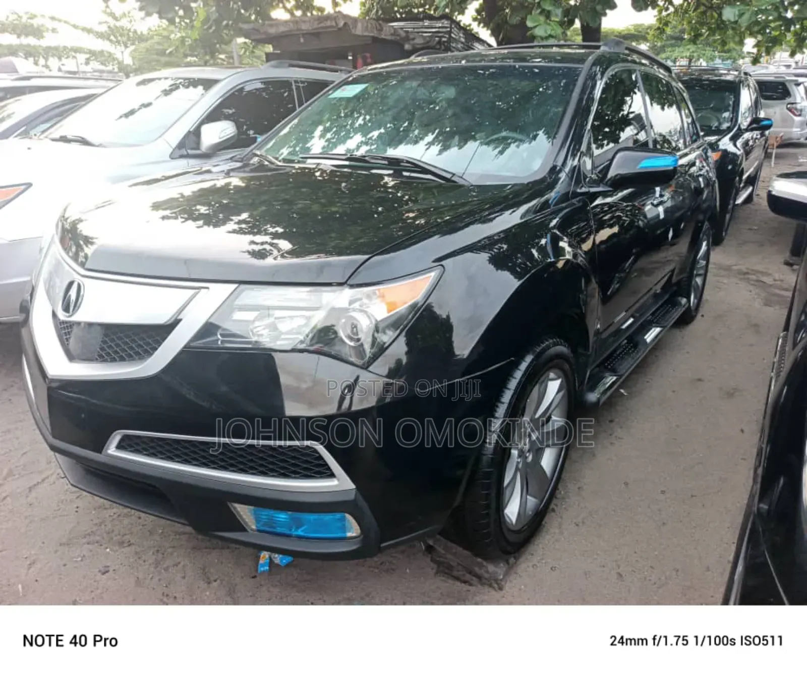 Acura MDX Advance Package SUV AWD (3.7L 6cyl 6A) 2012 Black