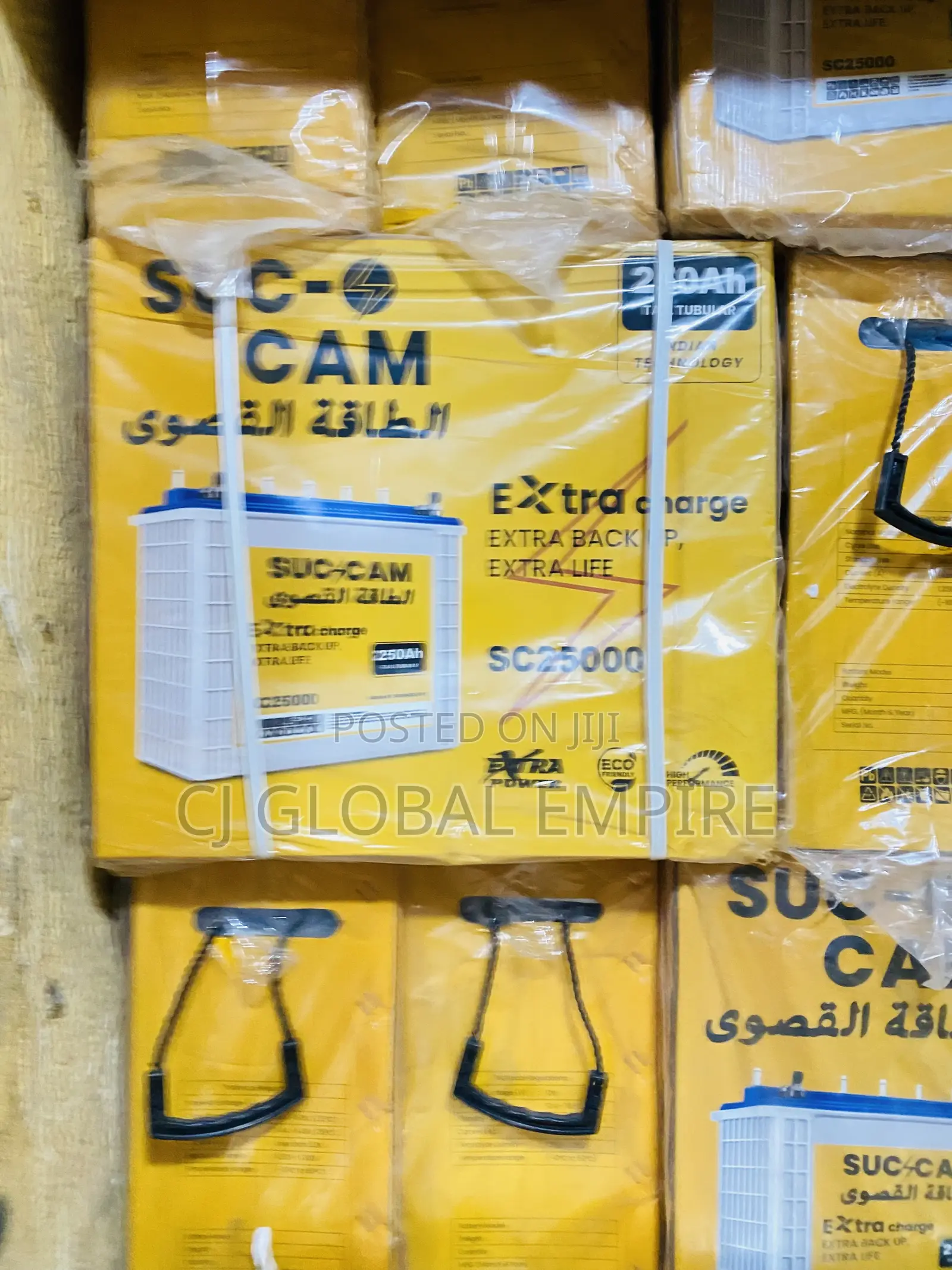 Suc-Cam Tall Tubular Battery 230ah