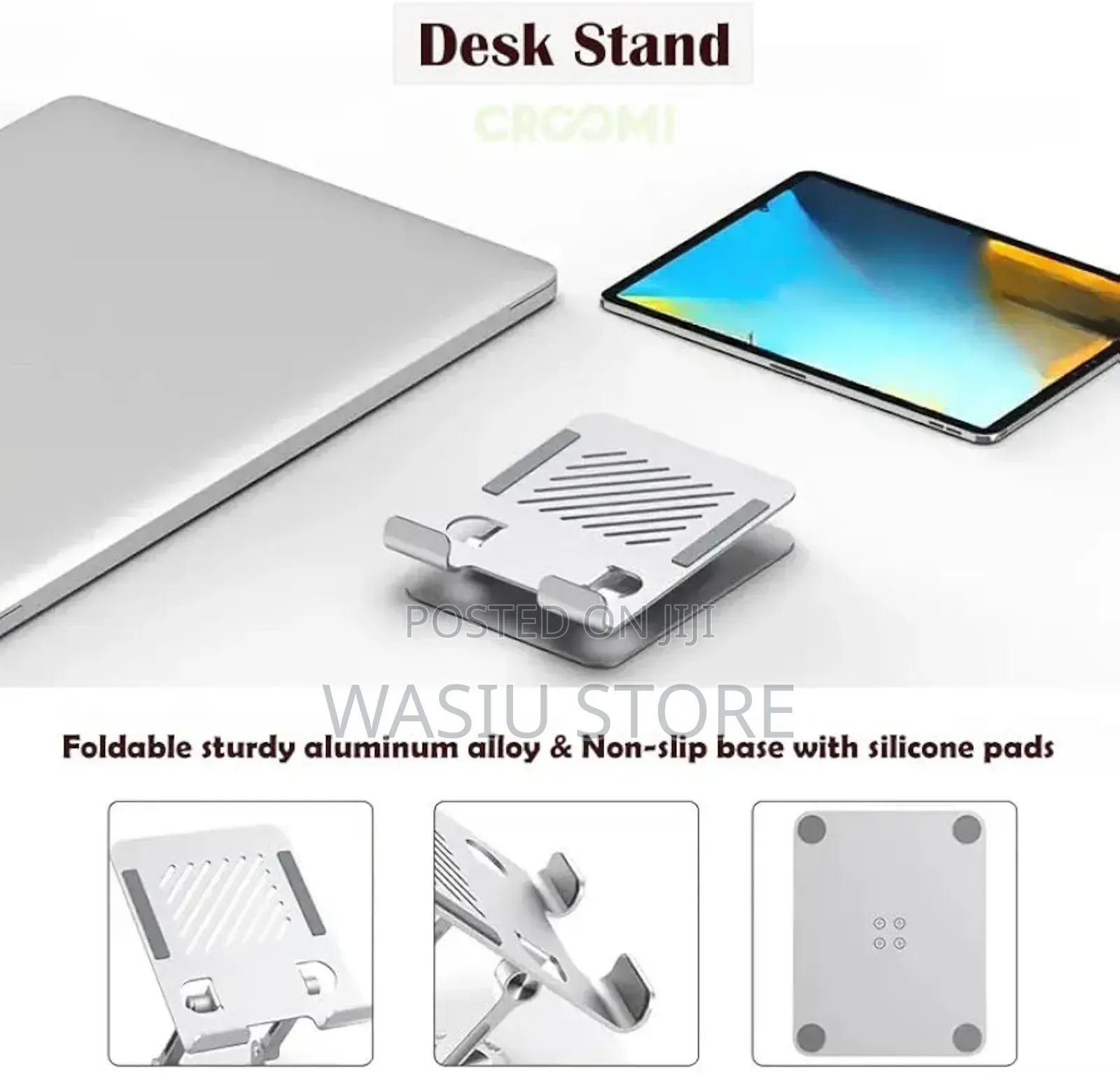 360 Aluminum Foldable for iPad, Tablet, Mobile, E-Read Stand