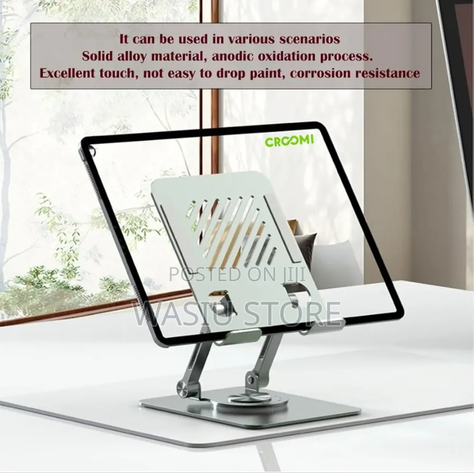 360 Aluminum Foldable for iPad, Tablet, Mobile, E-Read Stand
