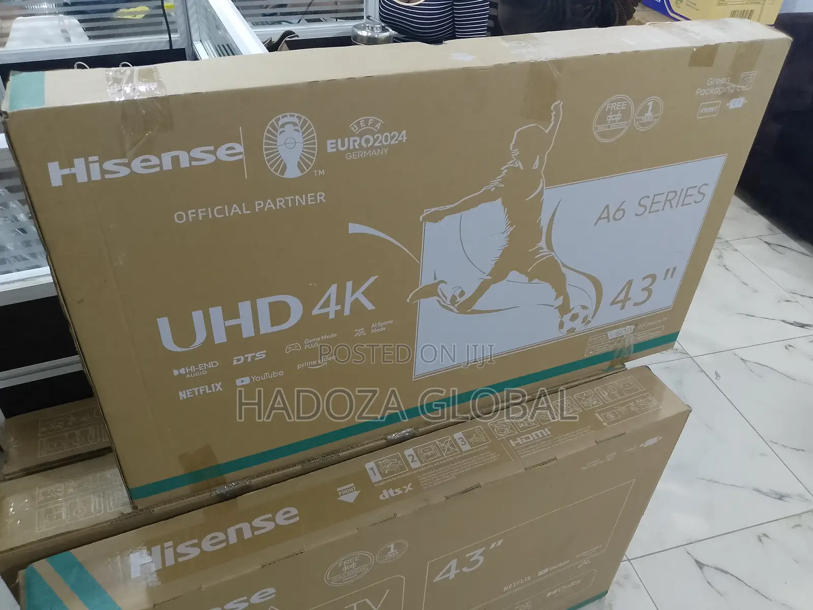 Ultra-High Definition Hisense Smart Tv - - 43" A6 Series