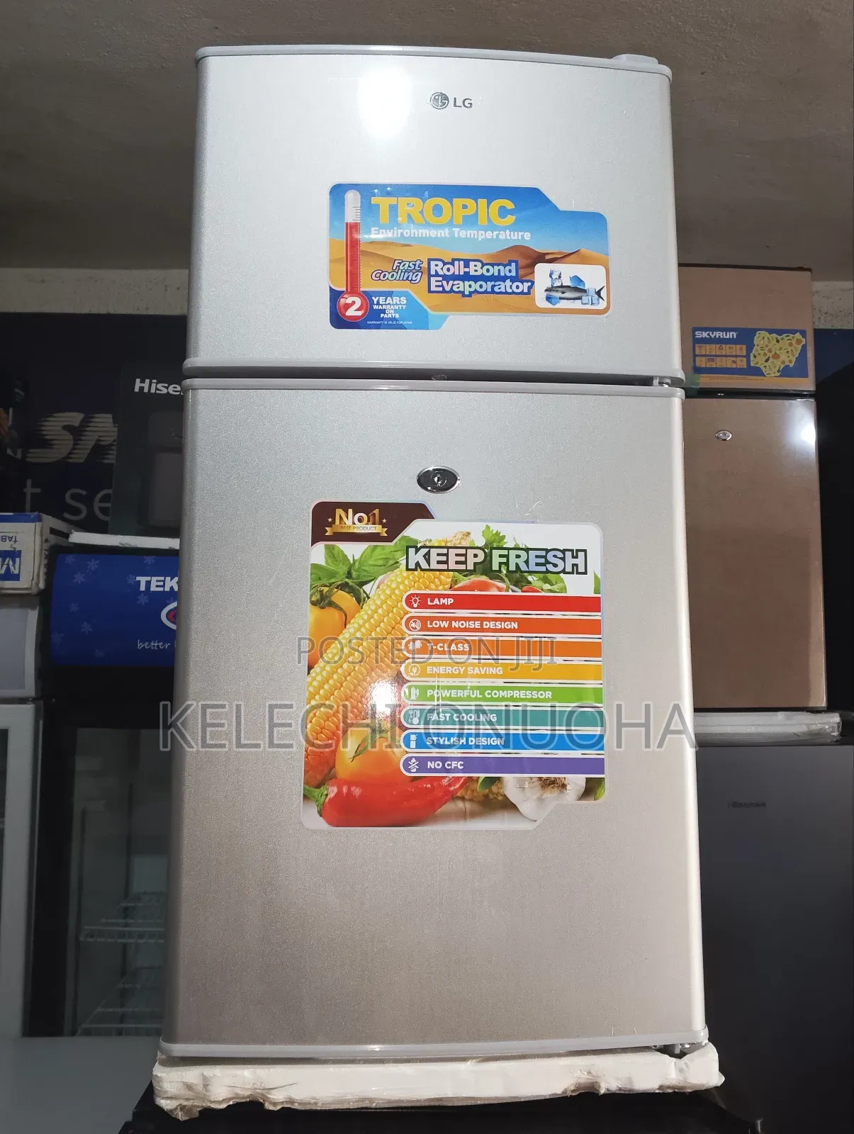 Lg Fridge With External Condenser and Low Voltage 2 Year Wa