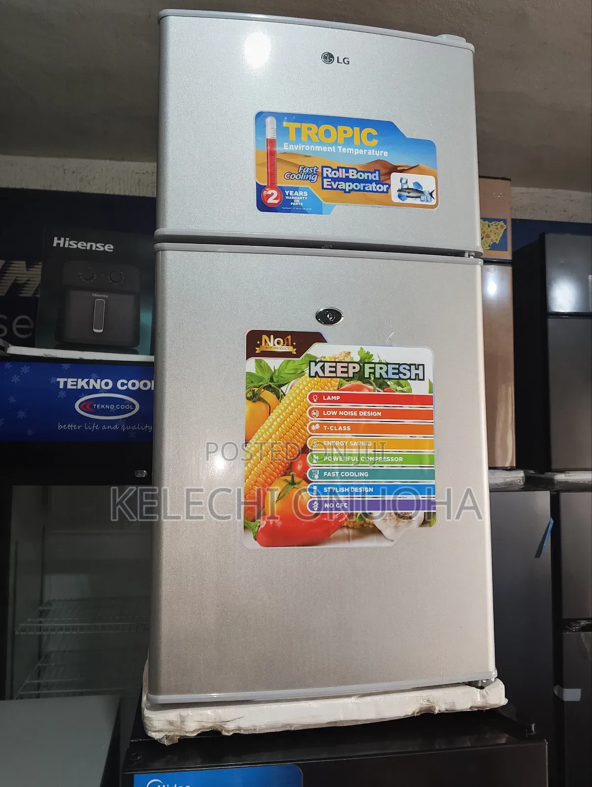Lg Fridge With External Condenser and Low Voltage 2 Year Wa