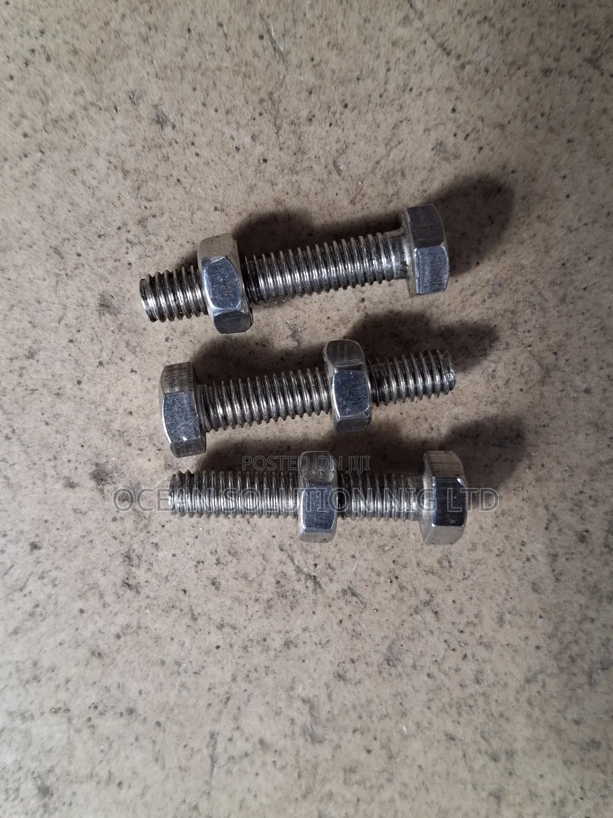 Bolt & Nut 6x50 Stainless Steel  / 6mm X 50 Stainless Steel