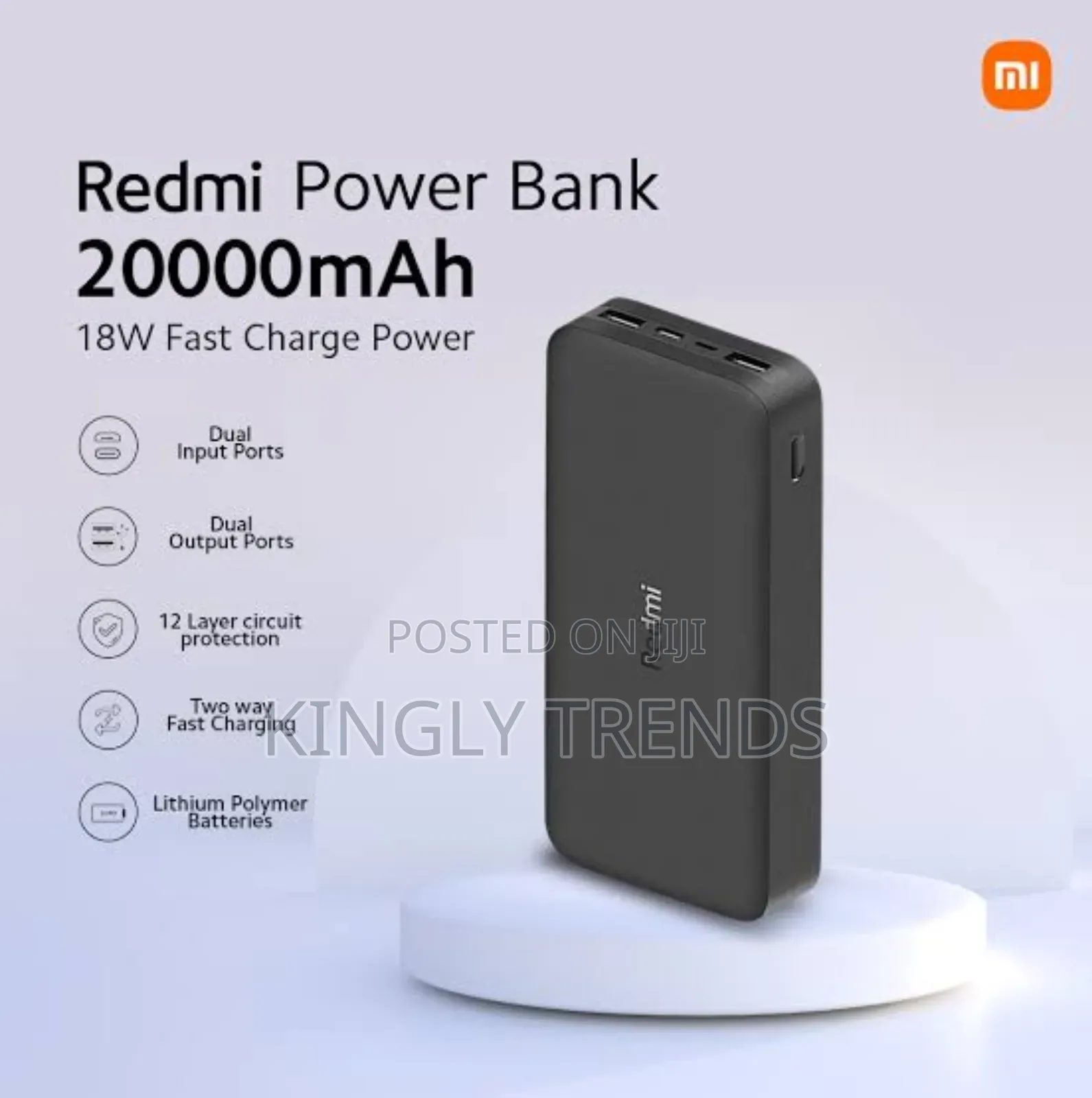 Redmi Power Bank 20,000 Mah