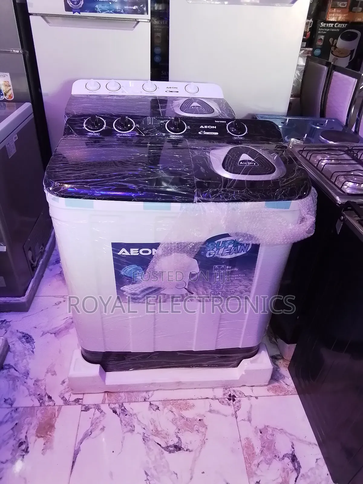 Top Quality Aeon 11kg Top Loader Twin Tub Washing Machine