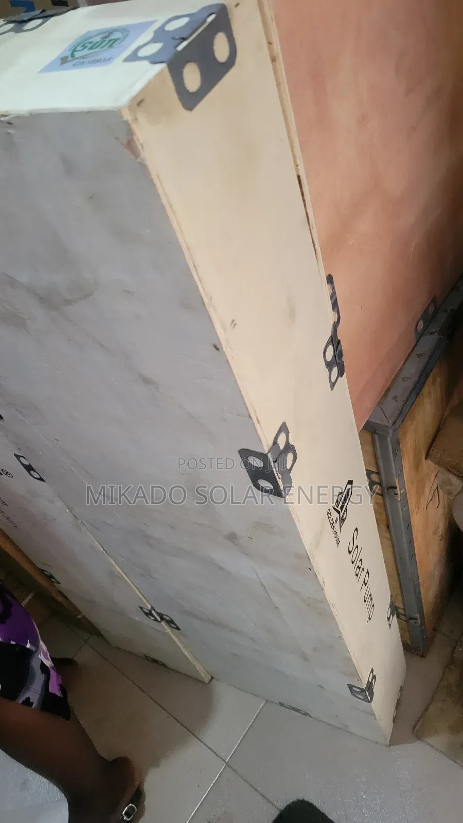 3hp Ac/Dc Hybrid Golden House Solar Pump