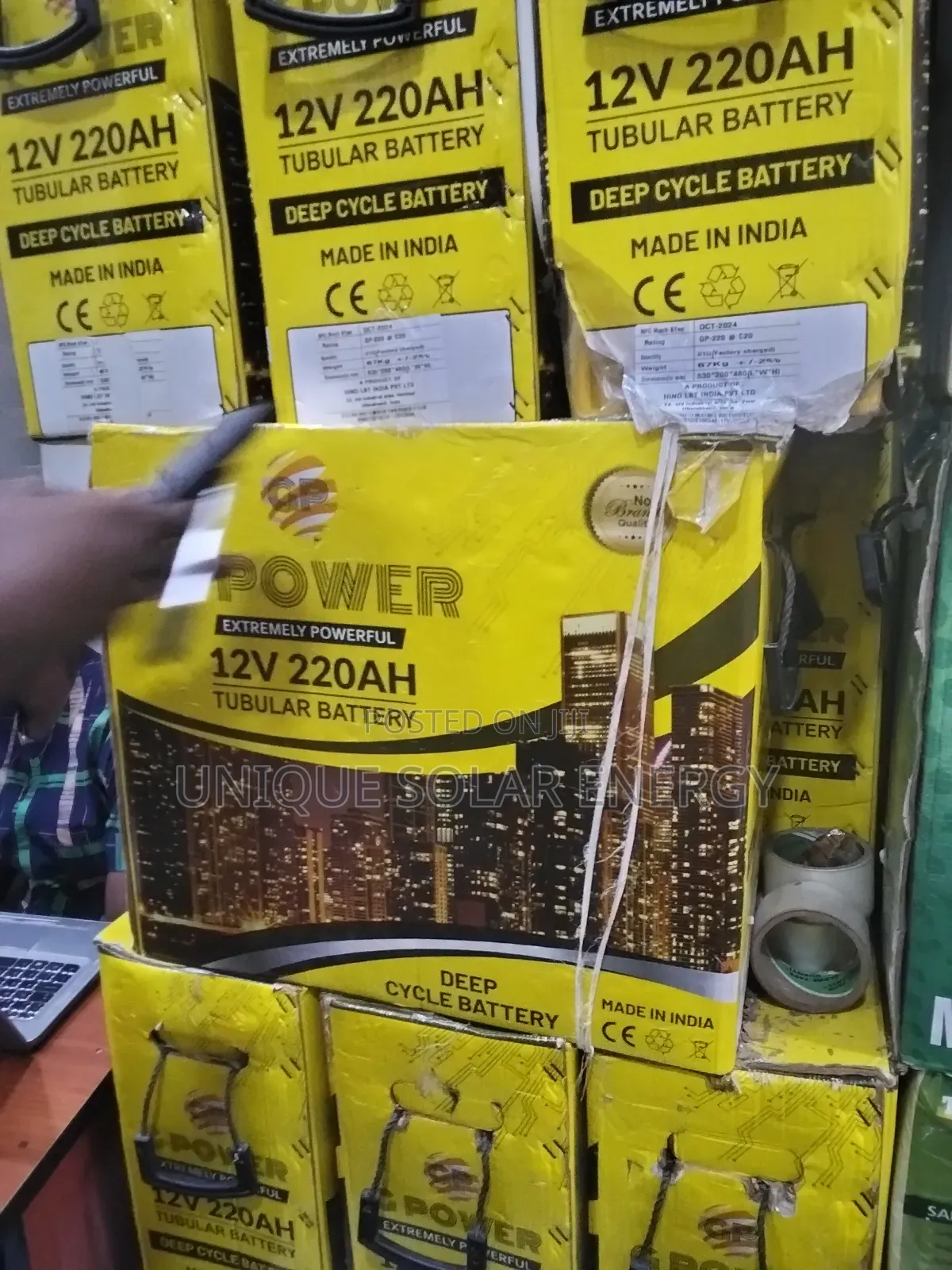220ah 12v G Power Tubular Battery