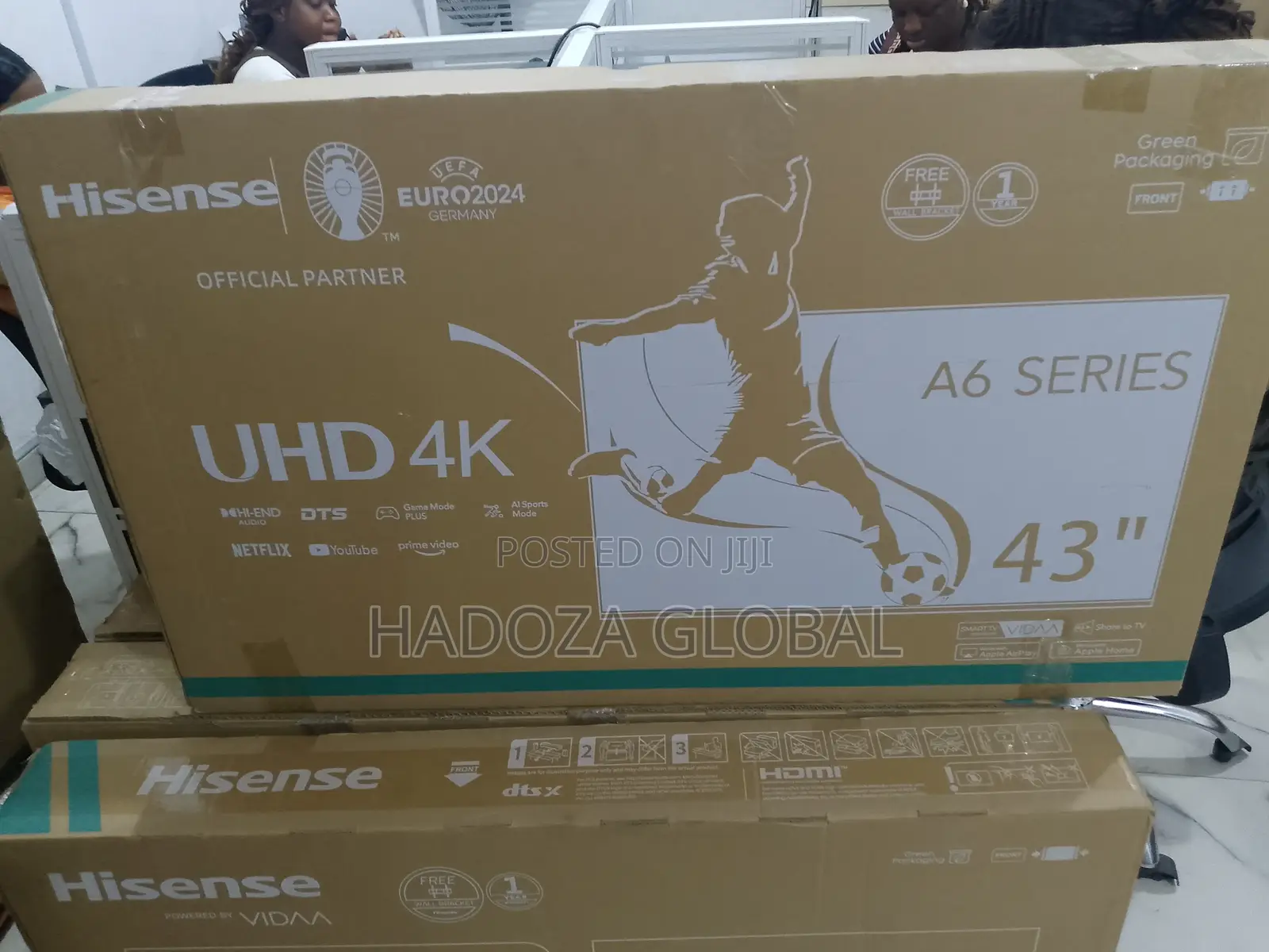 Stunning Entertainment Hisense Tv - 43" - Smart Android