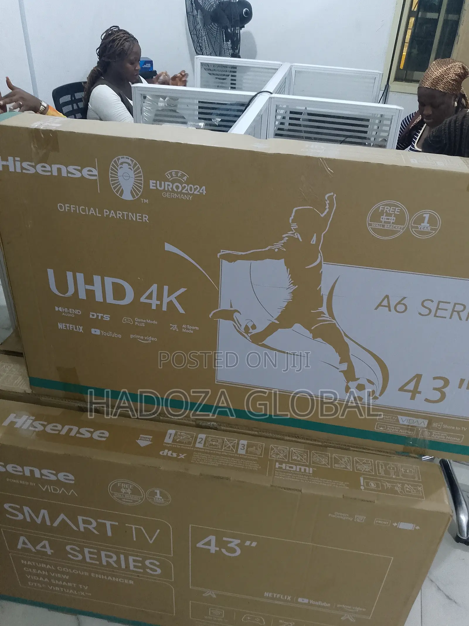 Stunning Entertainment Hisense Tv - 43" - Smart Android