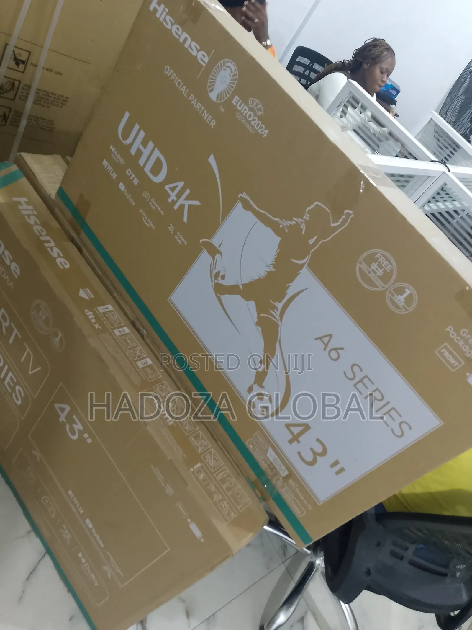 Cinematic Uhd Hisense Android Tv - - 43" A6 Series