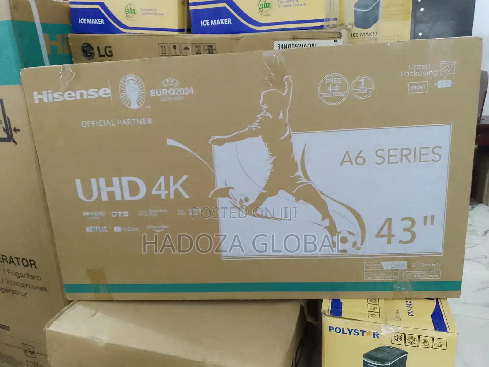 Cinematic Uhd Hisense Android Tv - - 43" A6 Series