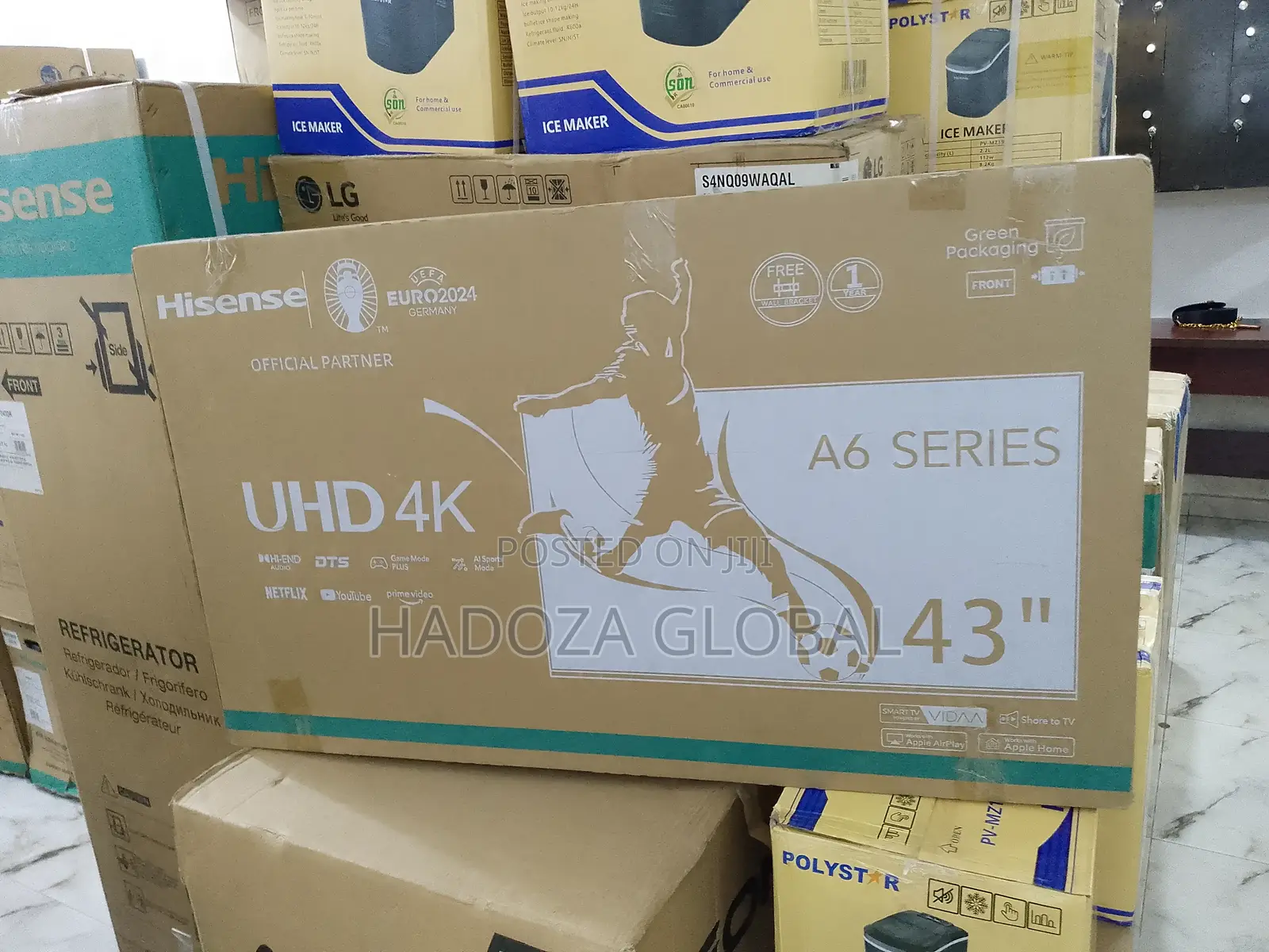 Frameless Ultra High Definition Smart Hisense Tv - 