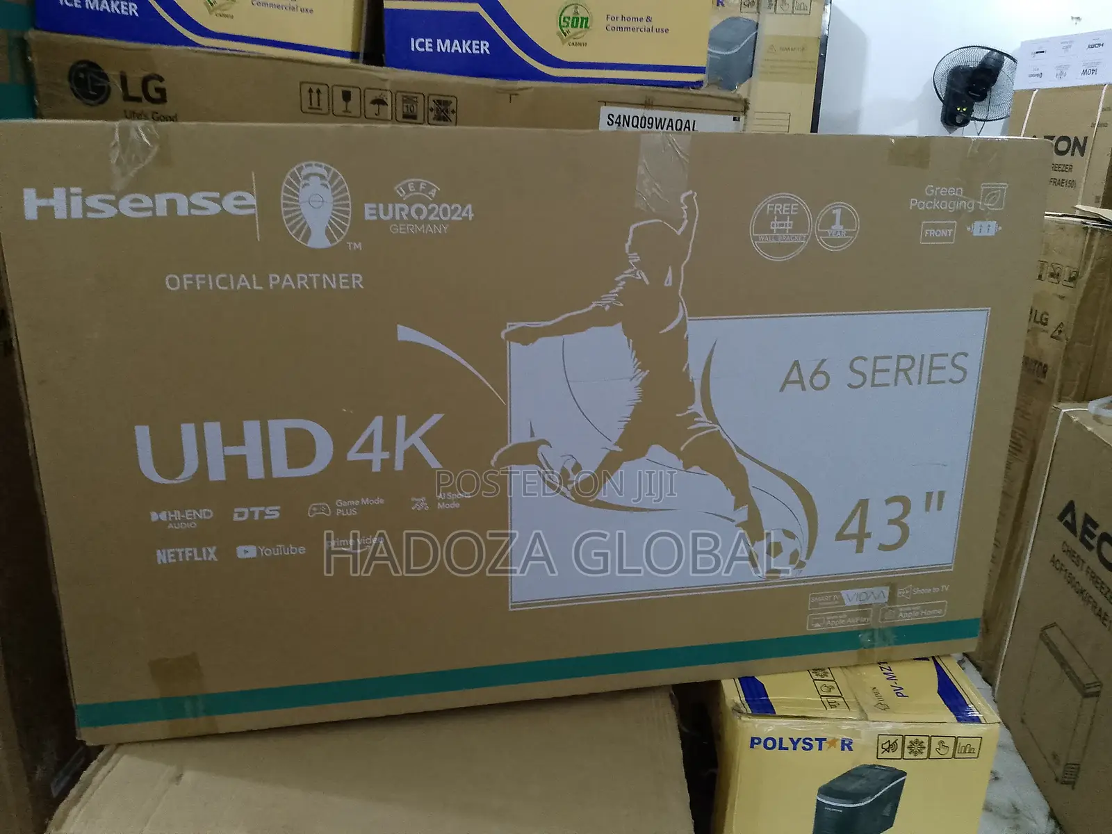 Advanced A6 Series Hisense Android Tv - Uhd - 43"