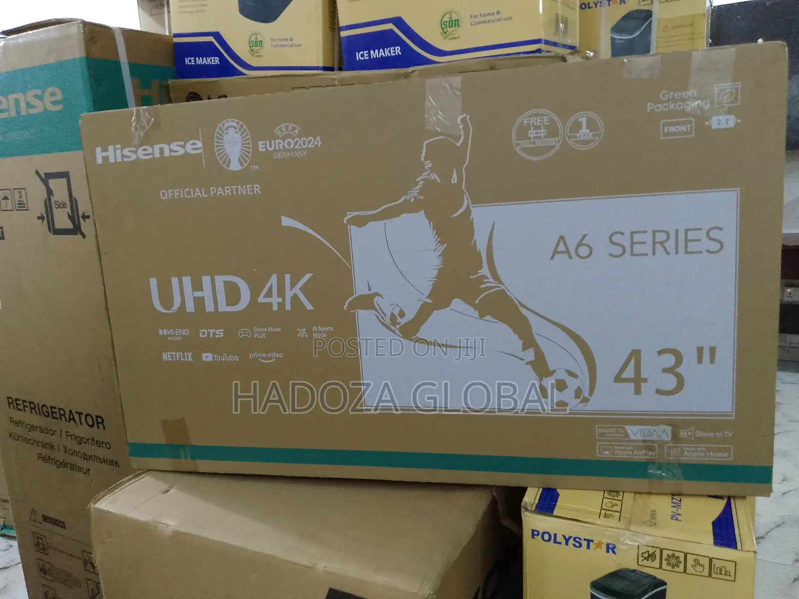 Advanced A6 Series Hisense Android Tv - Uhd - 43"