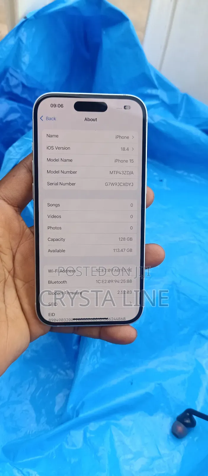 Apple iPhone 15 128 GB White