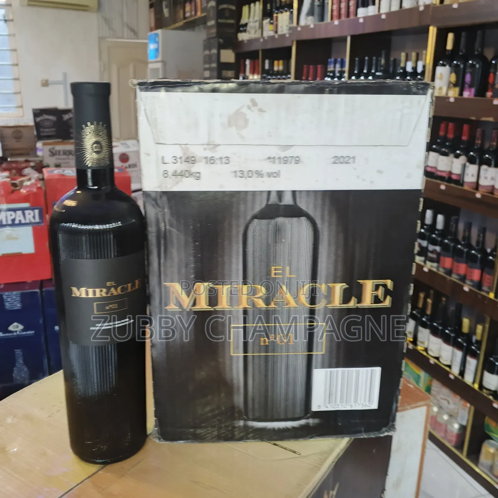El Miracle Red Rich Wine