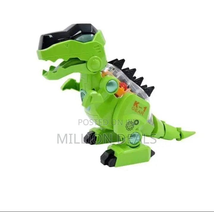 Light and Sound Battery Operated Dinosaur Toy Musical Sound